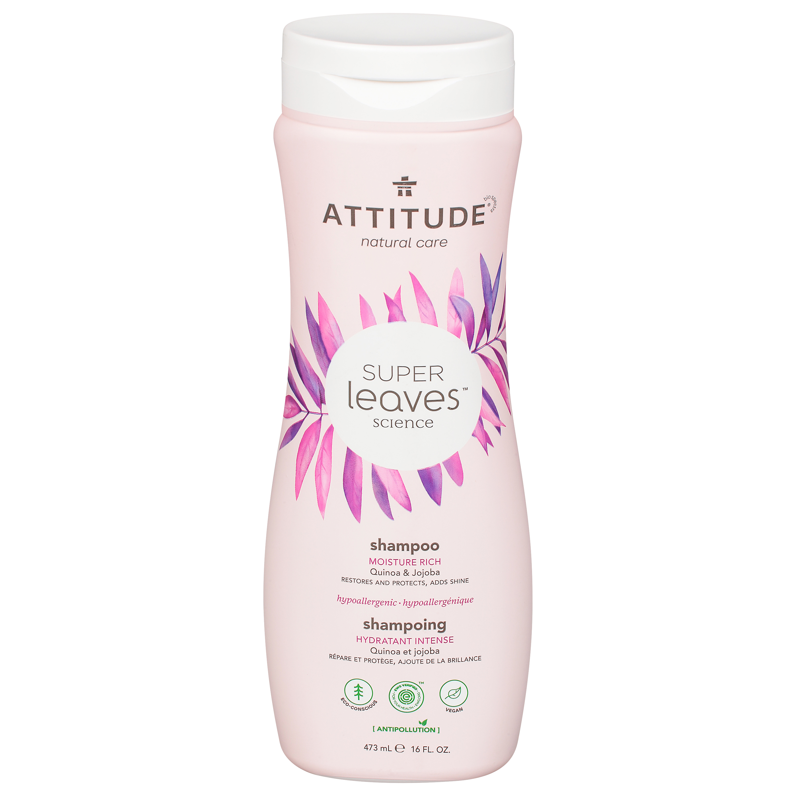 Attitude Super Leaves Science Quinoa & Jojoba Shampoo