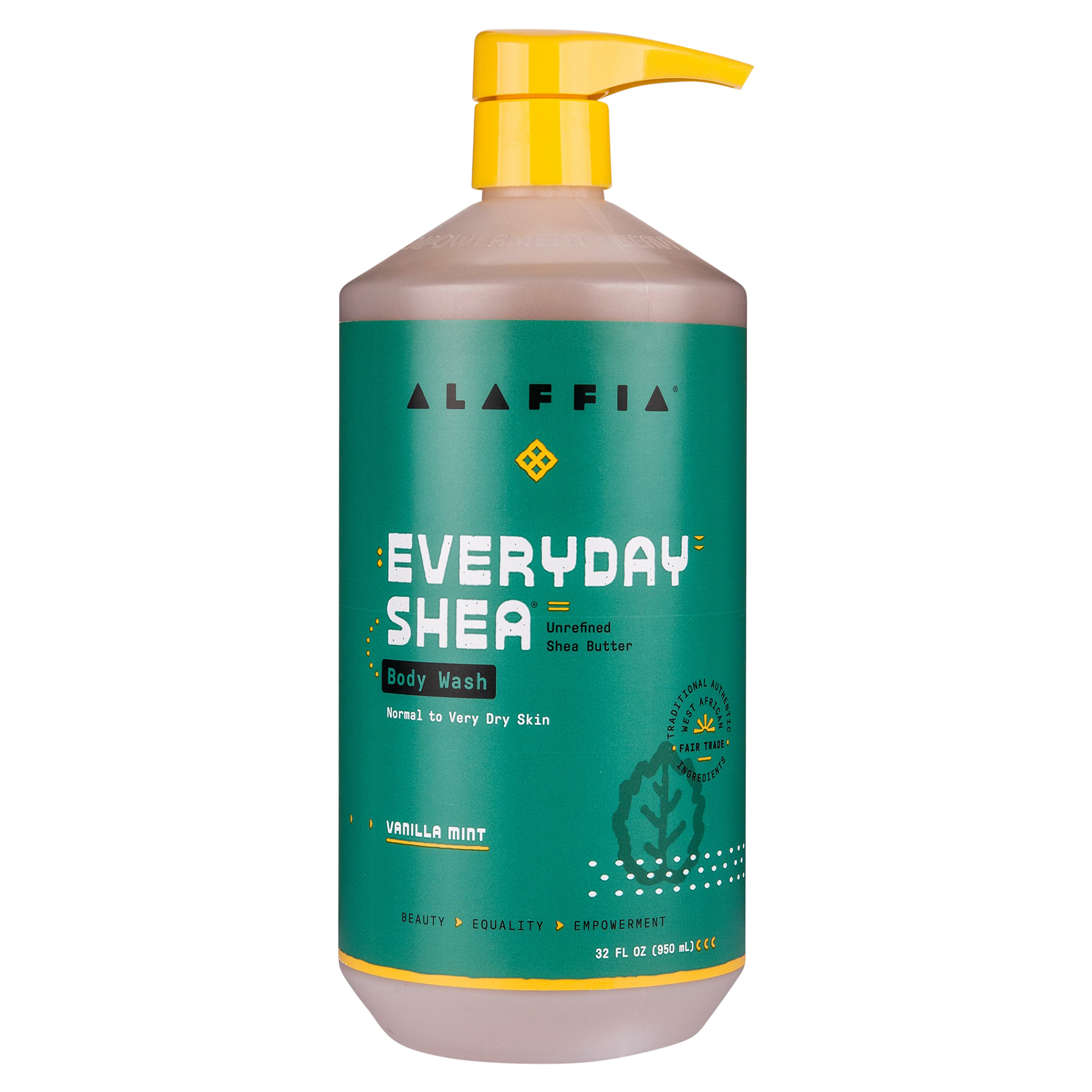 EveryDay Shea Body Wash, Vanilla Mint,