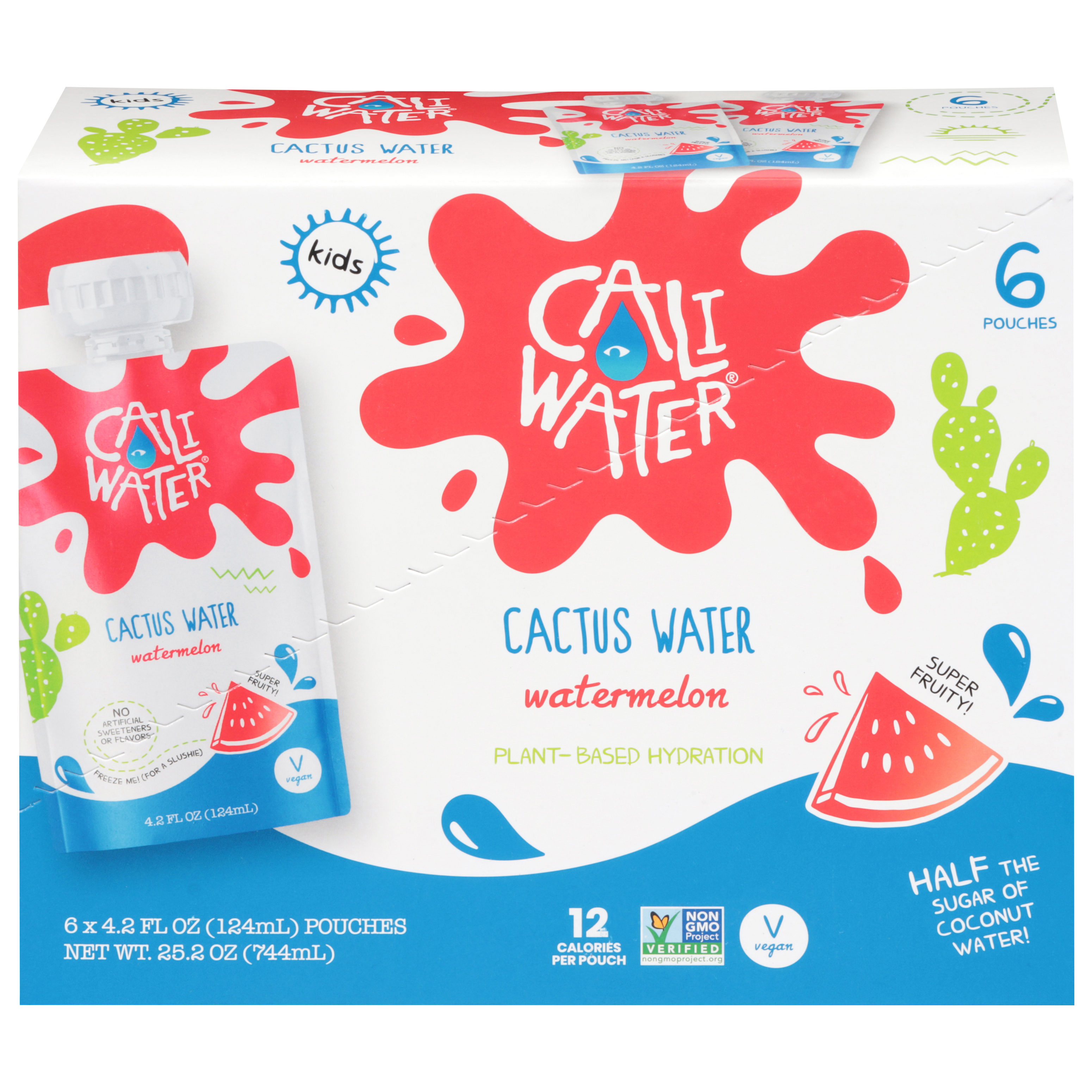 Caliwater Watermelon Cactus Water