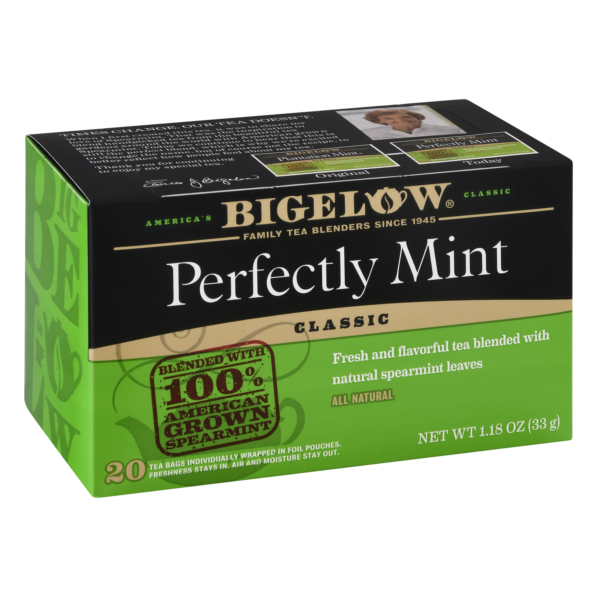 Bigelow Tea Bags Classic Perfectly Mint Tea