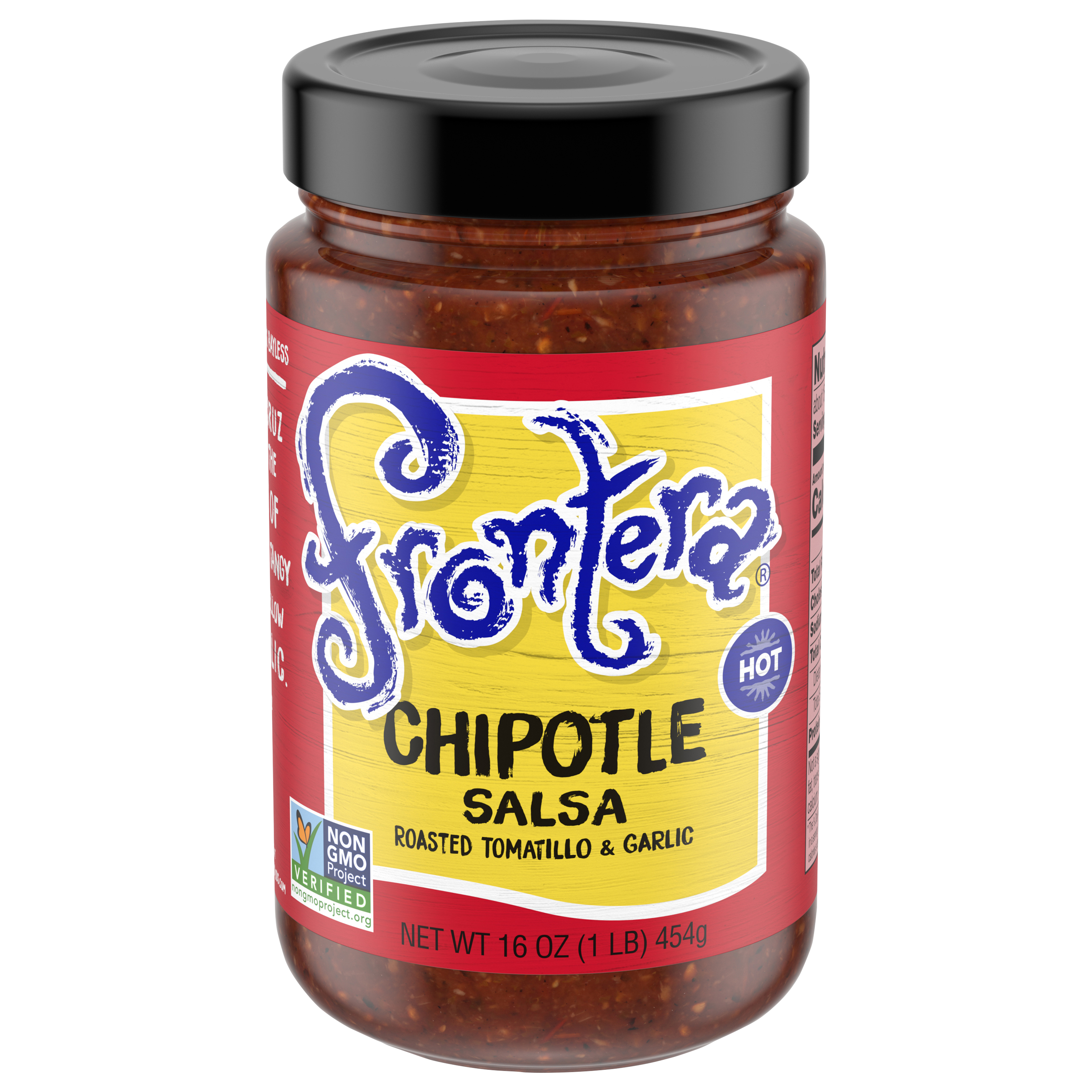 FRONTERA Gourmet Mexican Chipotle Salsa, Hot, 16 oz.