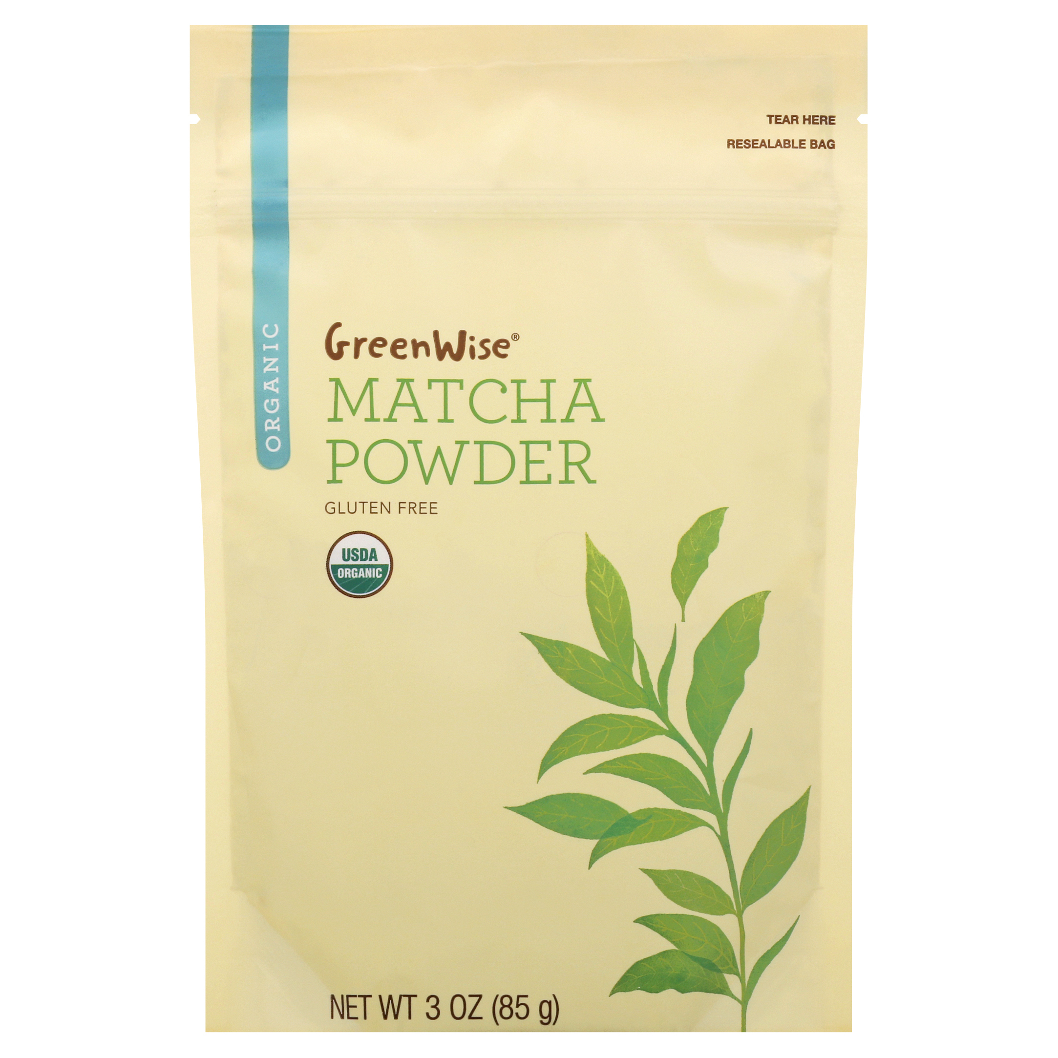 GreenWise Organic Matcha Powder 3 oz POUCH