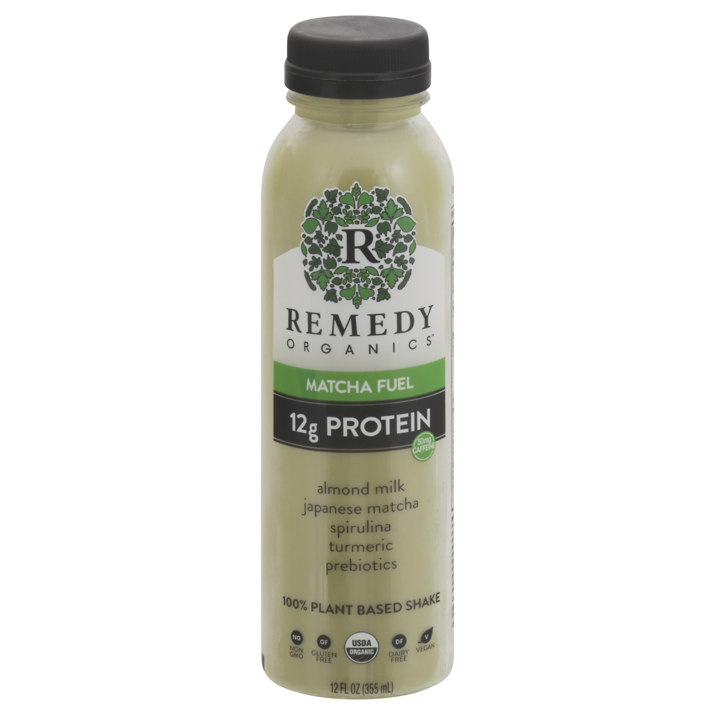 Remedy Organics 100% Plant Based Matcha Fuel Shake