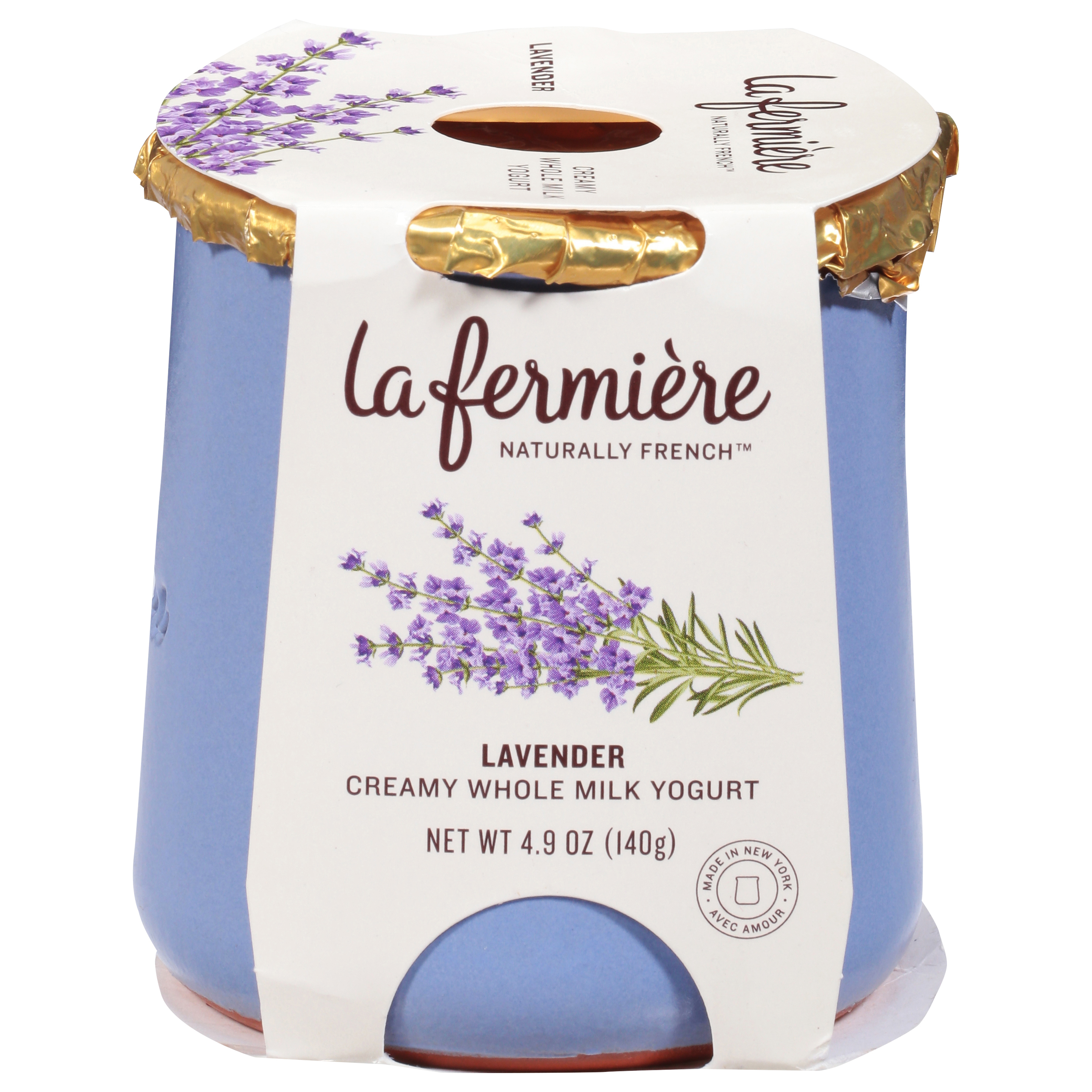 La Fermiere Creamy Whole Milk Lavender Yogurt