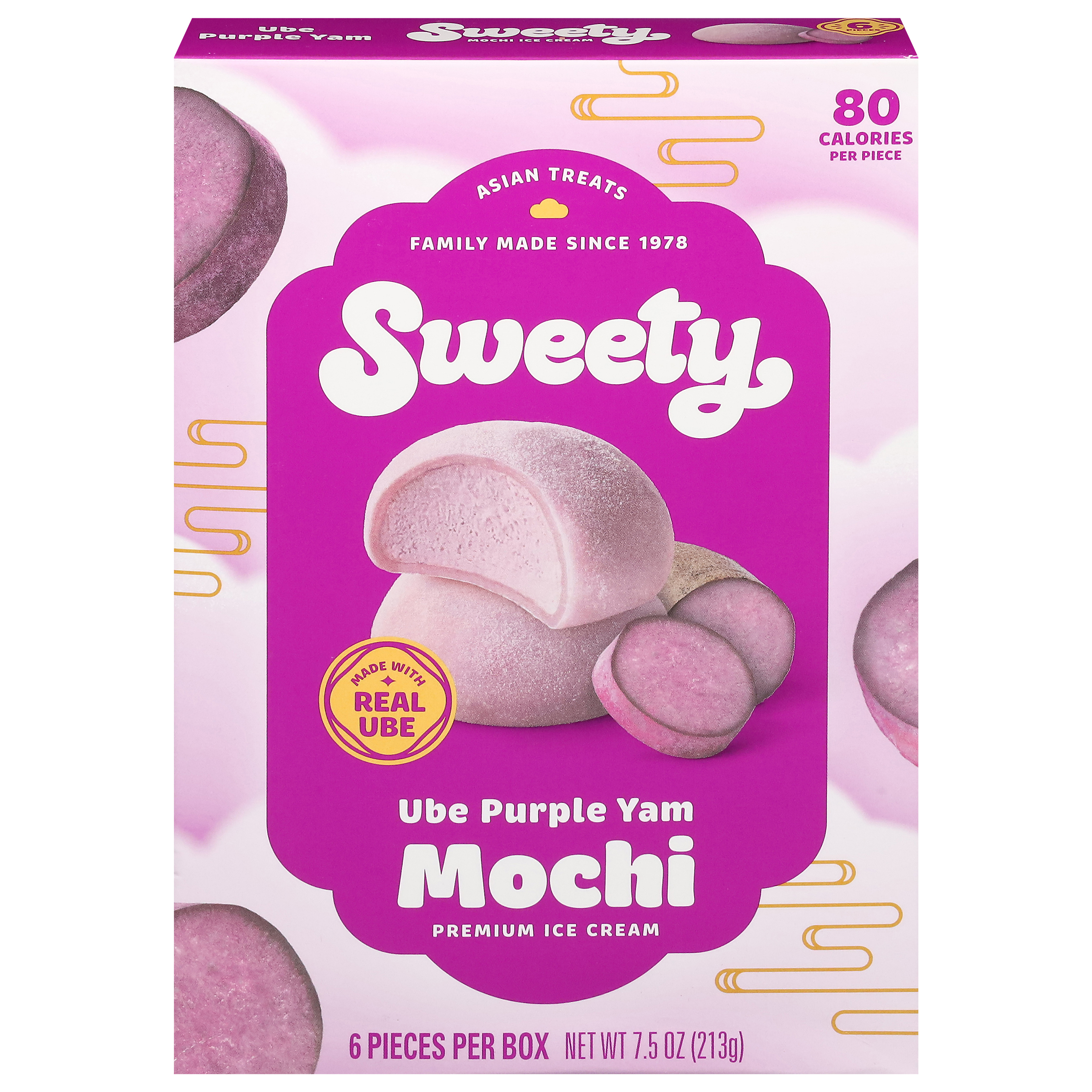 Sweety Ube Purple Yam Mochi