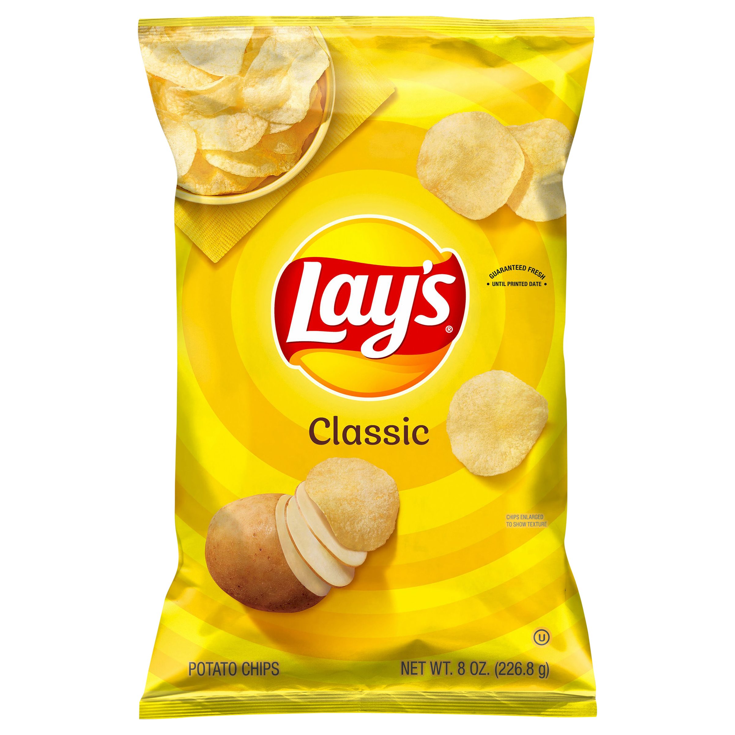 Lay's Classic Potato Chips 8 oz