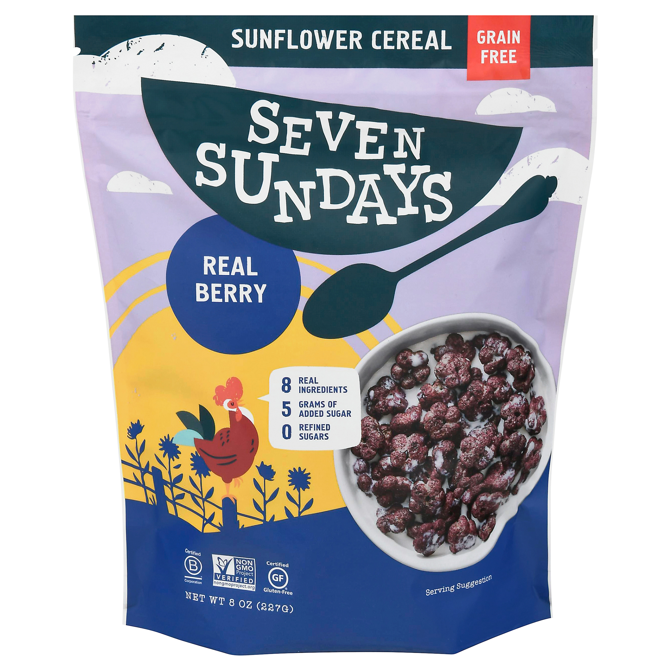 Seven Sundays Grain Free Sunflower Real Berry Cereal