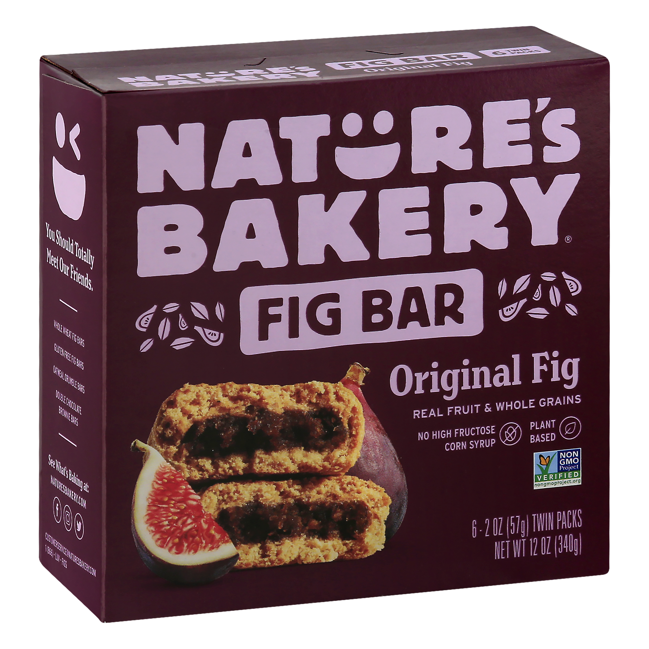 Natures Bakery 6 Twin Packs Original Fig Fig Bar