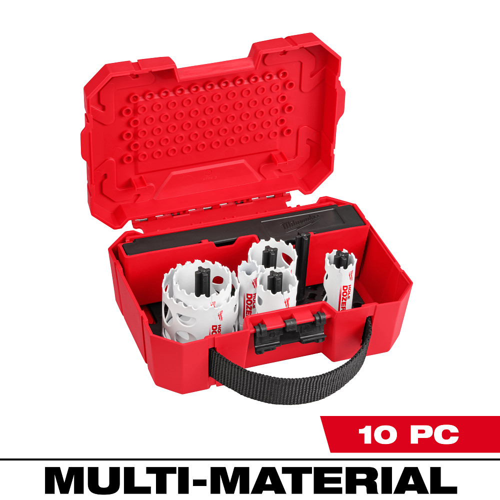 HOLE DOZER HVAC Hole Saw Kit - 10PC