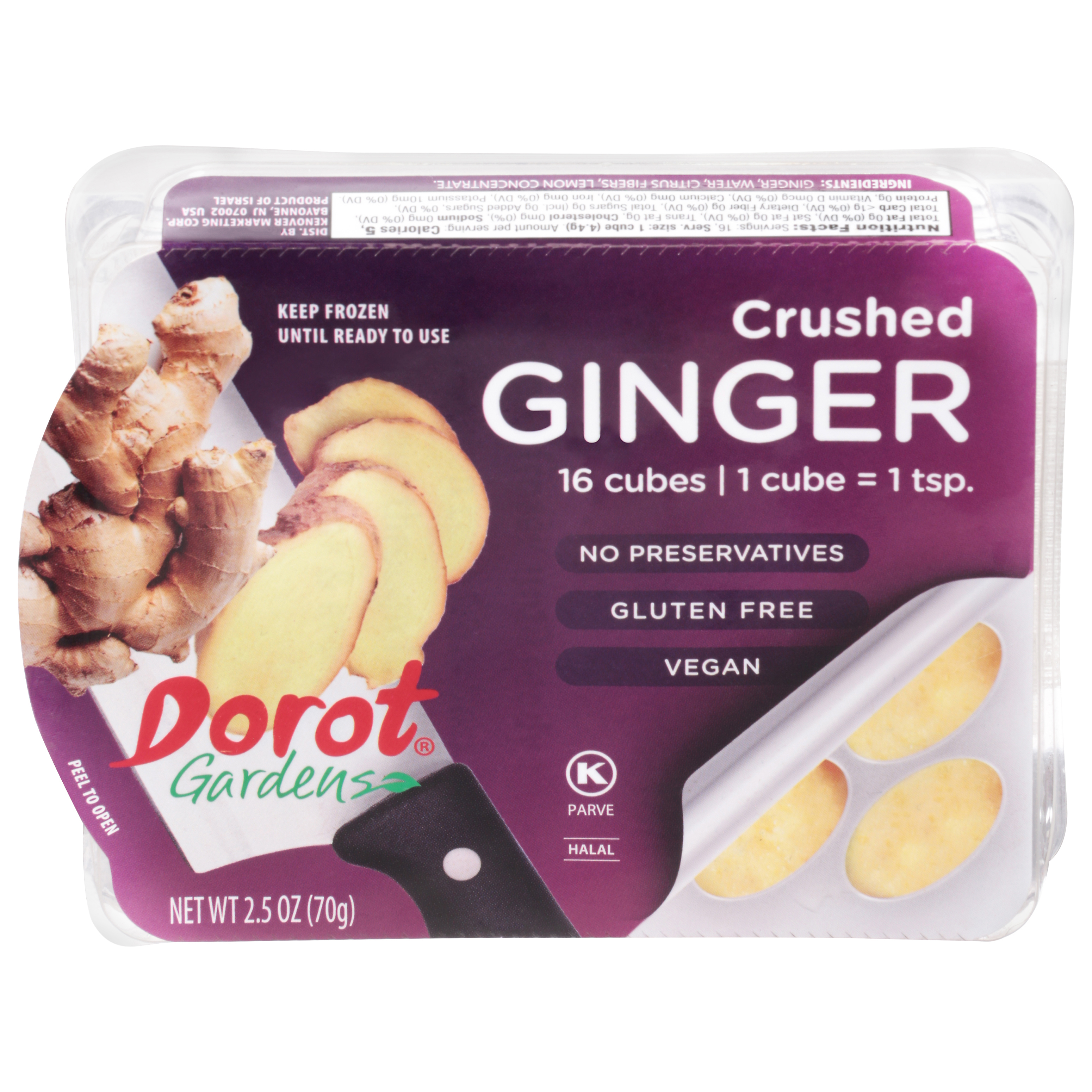 Dorot Gardens Crushed Ginger