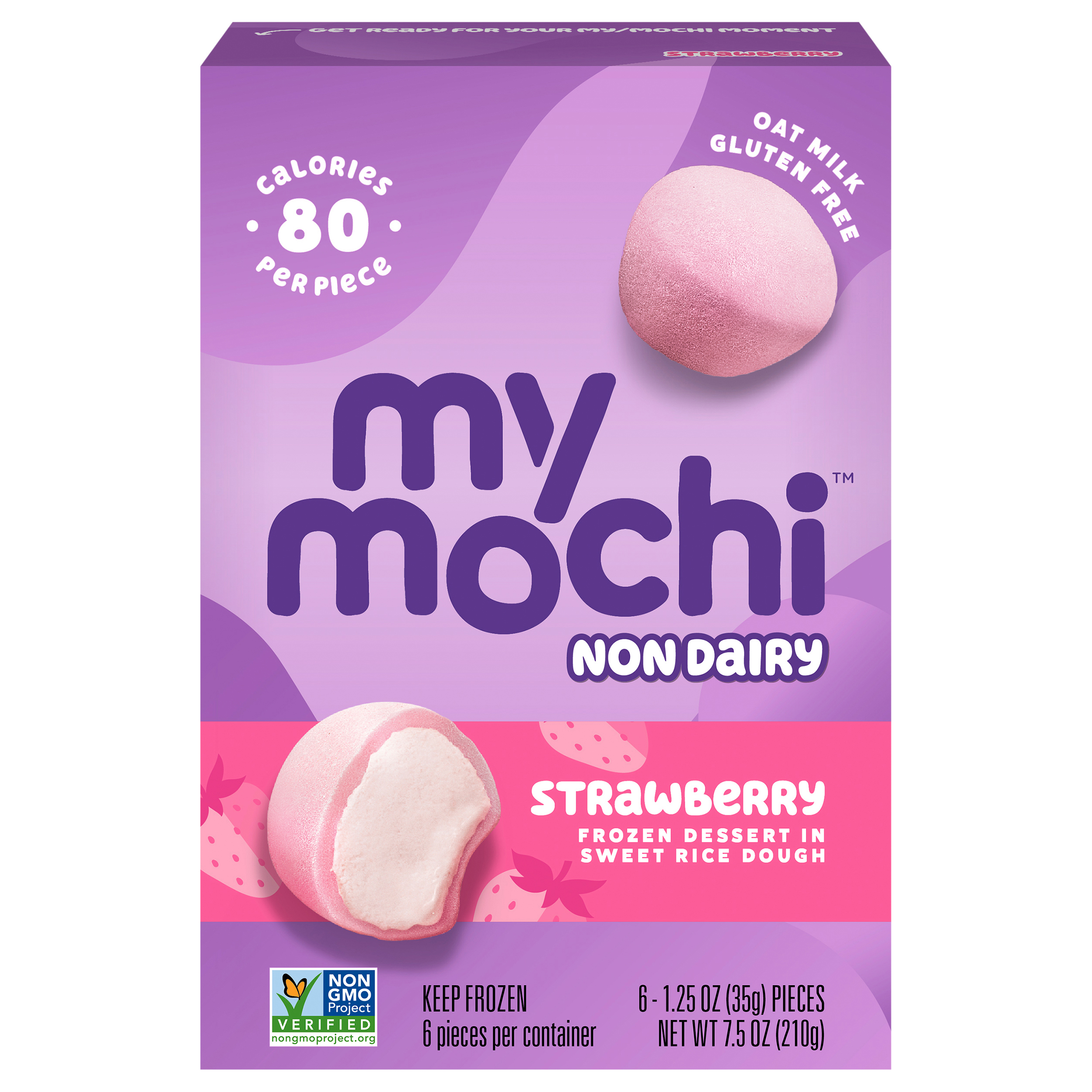 My/Mochi Non-Dairy Strawberry Frozen Dessert