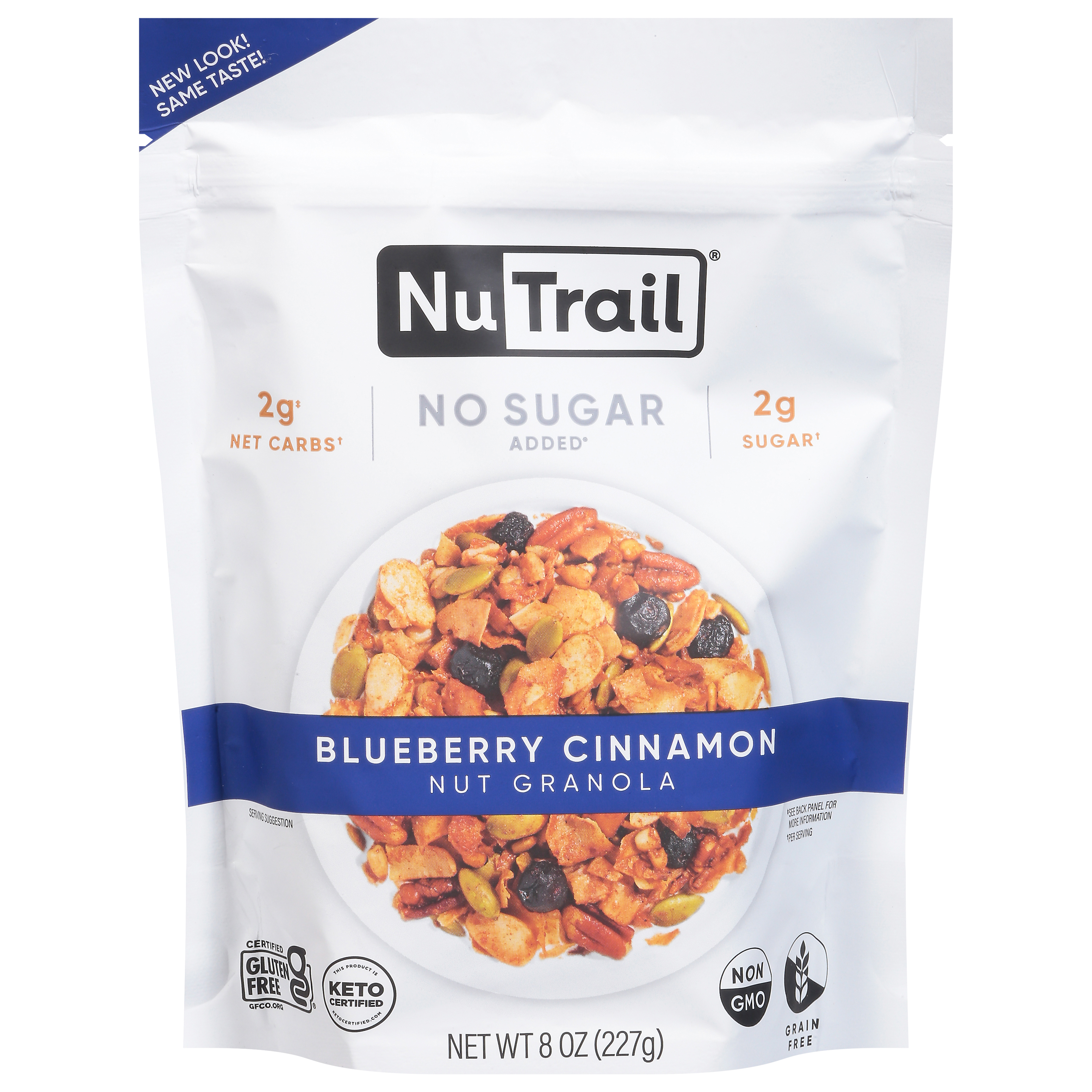 NuTrail Blueberry Cinnamon Nut Granola