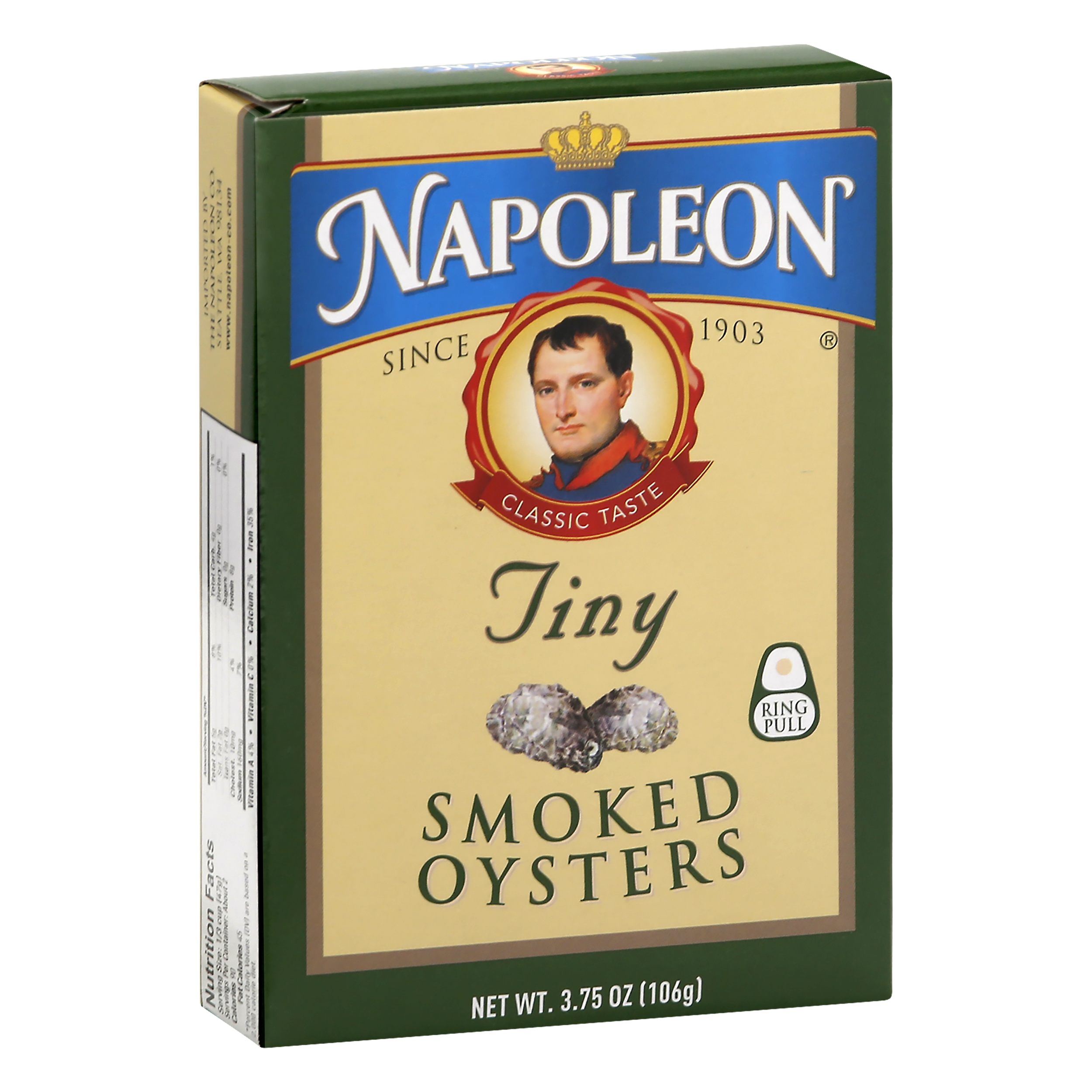 Napoleon Tiny Smoked Oysters