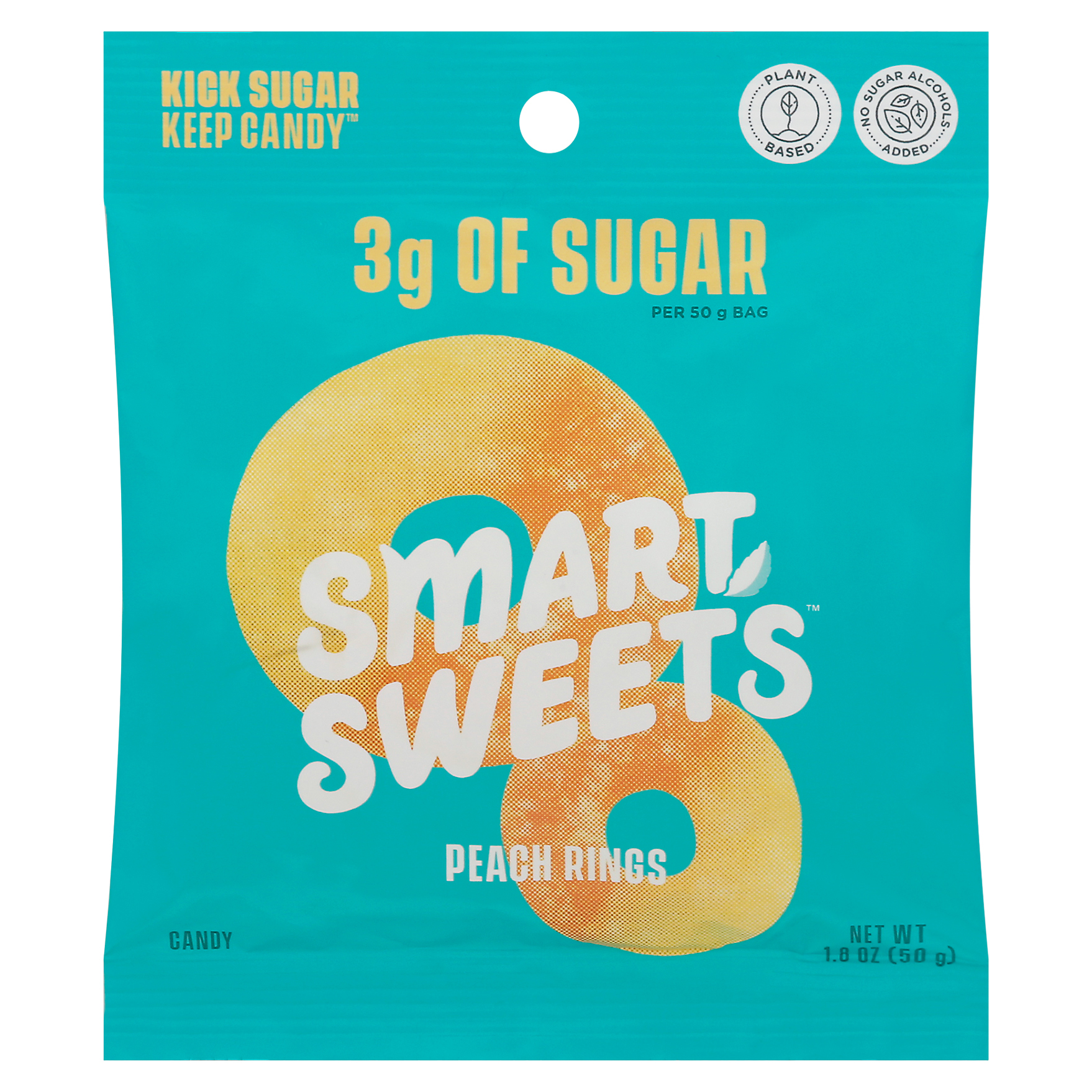 SmartSweets Peach Rings Candy
