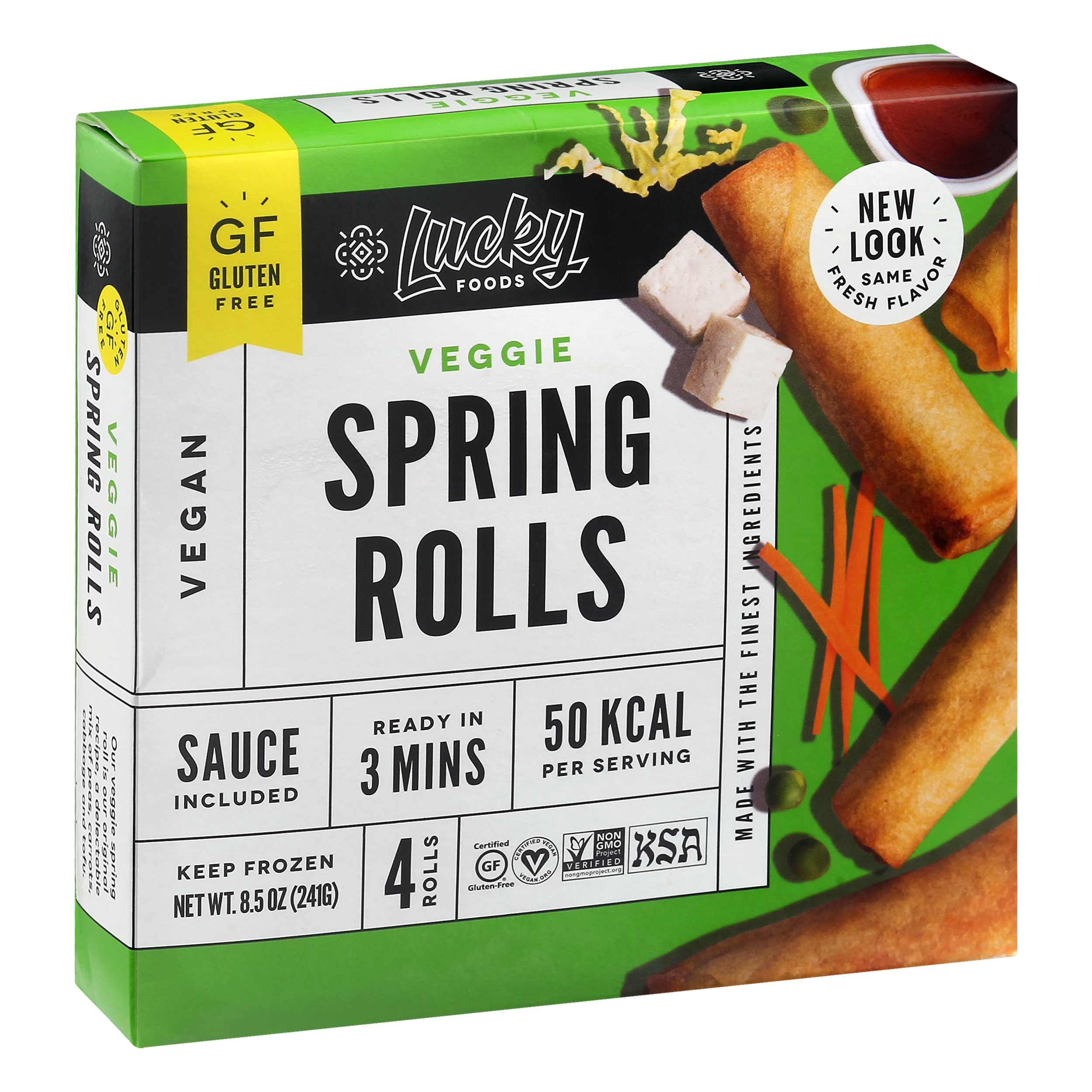 Lucky Foods Veggie Spring Rolls
