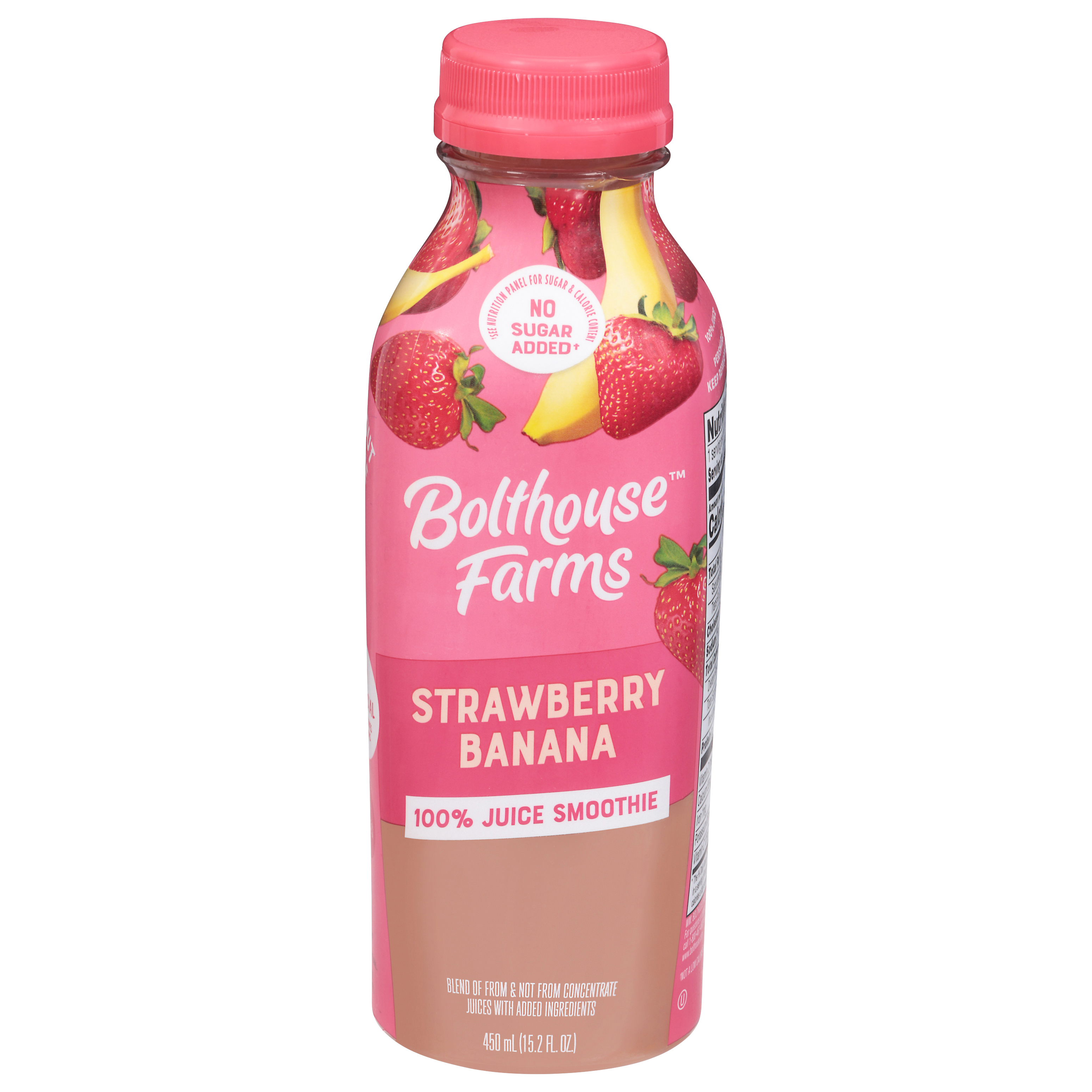 Bolthouse Farms Strawberry Banana 100% Juice Smoothie
