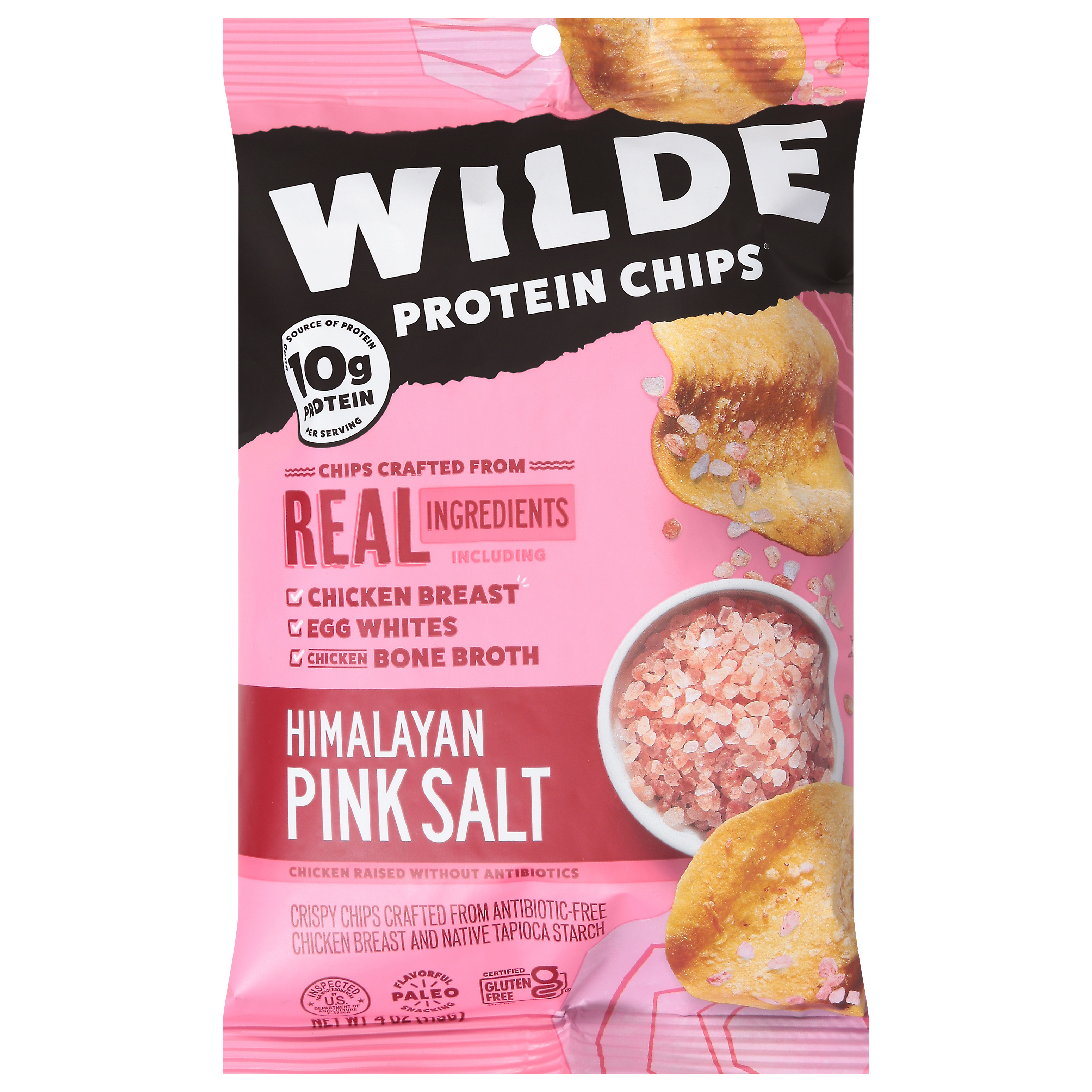 Wilde Himalayan Pink Salt Protein Chips