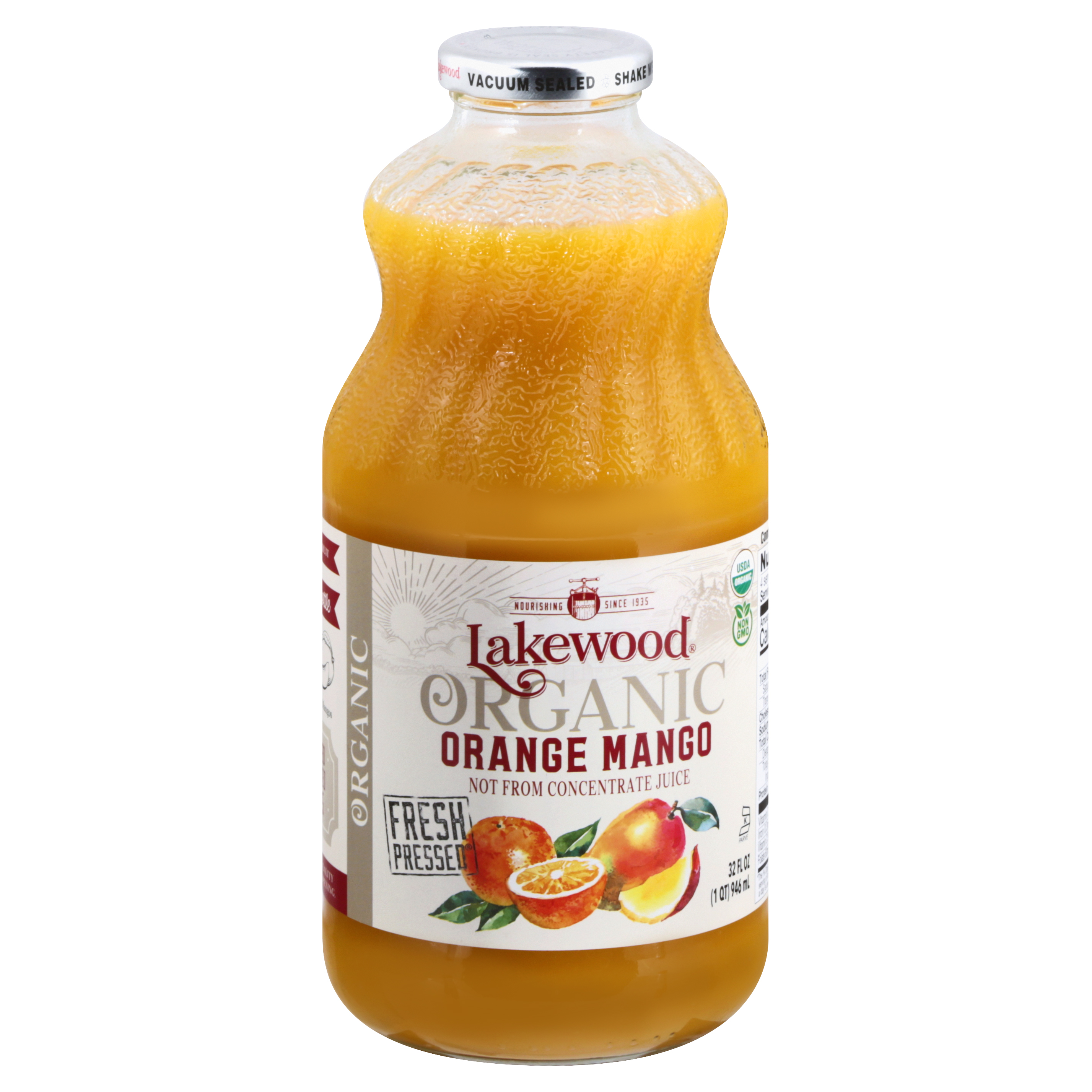 Lakewood Organic Orange Mango 100% Juice