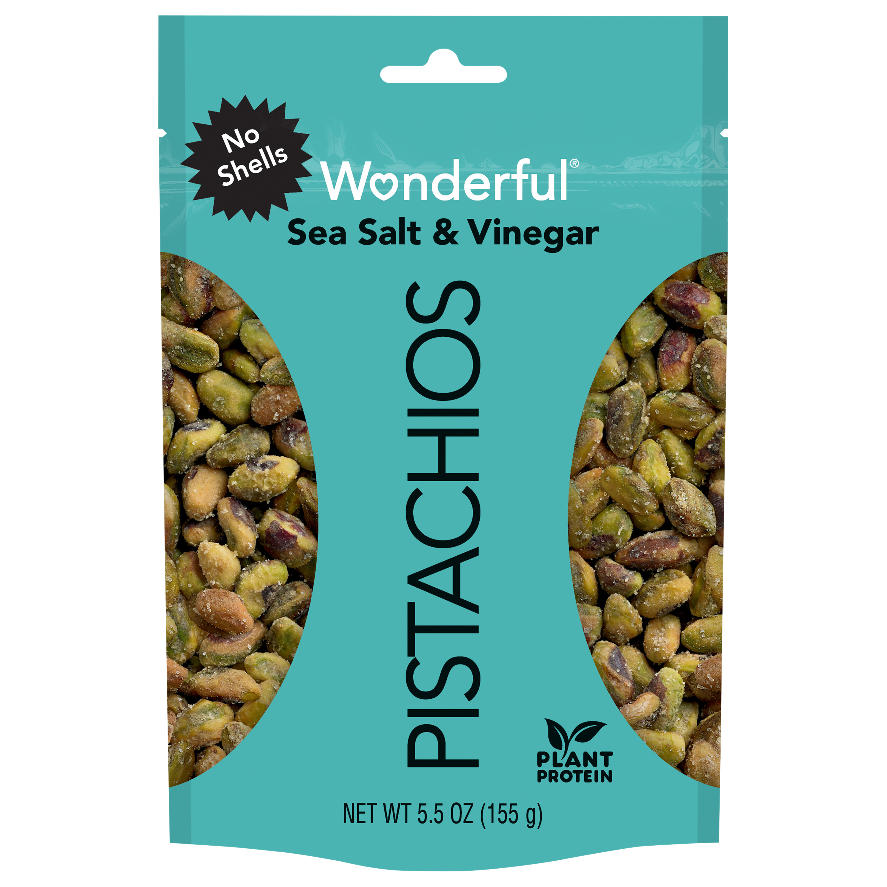 Wonderful Pistachios No Shells Sea Salt & Vinegar Pistachios