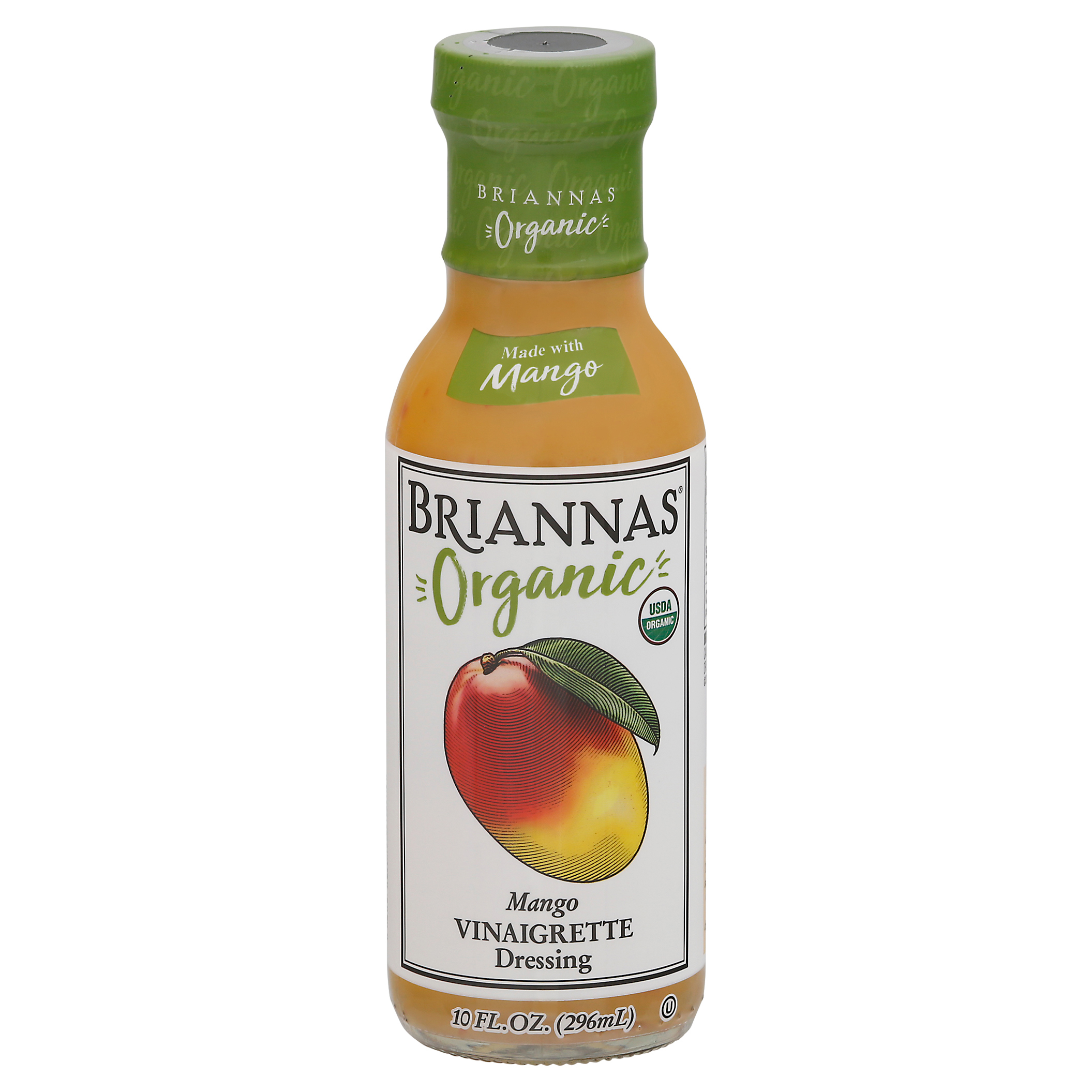 Briannas Organic Mango Vinaigrette Dressing