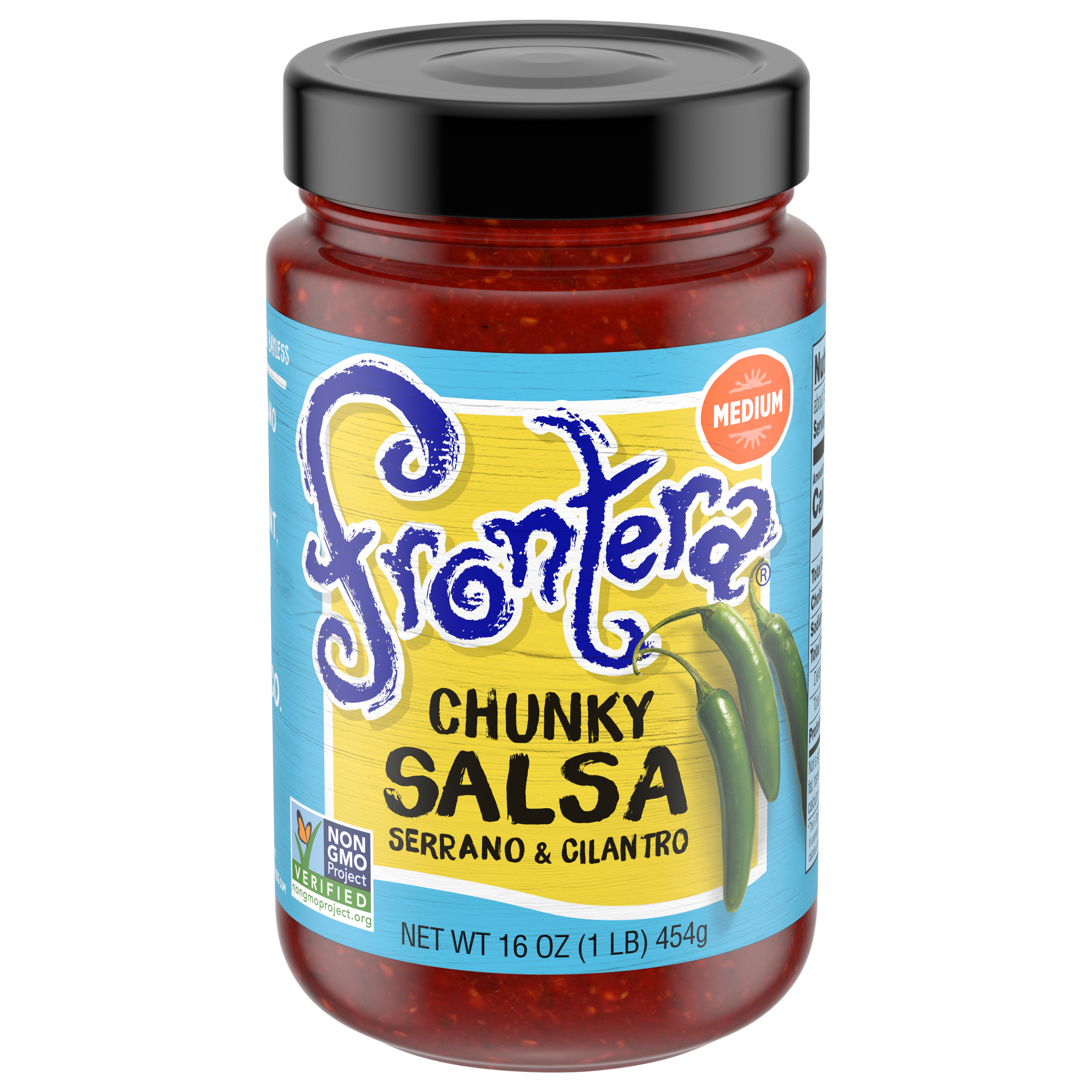 FRONTERA Chunky Salsa, Medium, 16 oz.