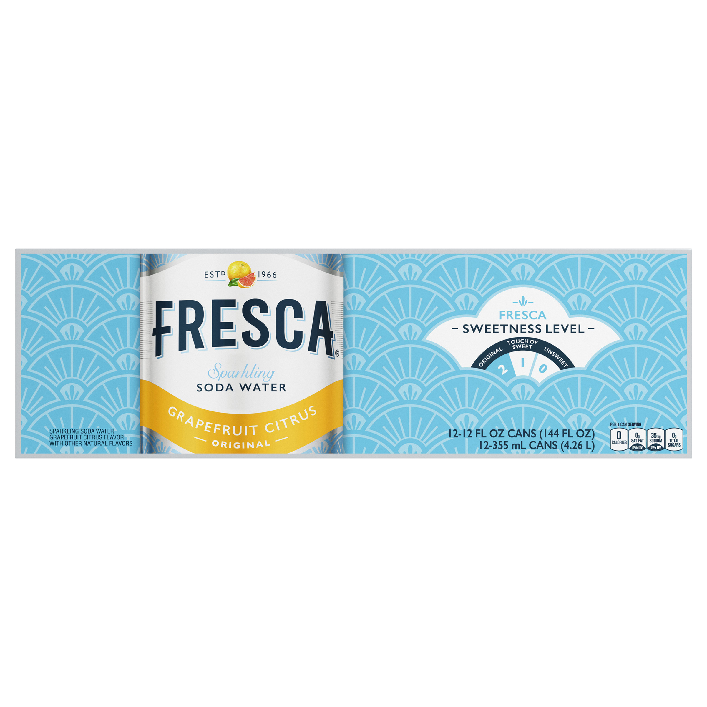 Fresca Original Citrus Soda 12 cans / 12 fl oz