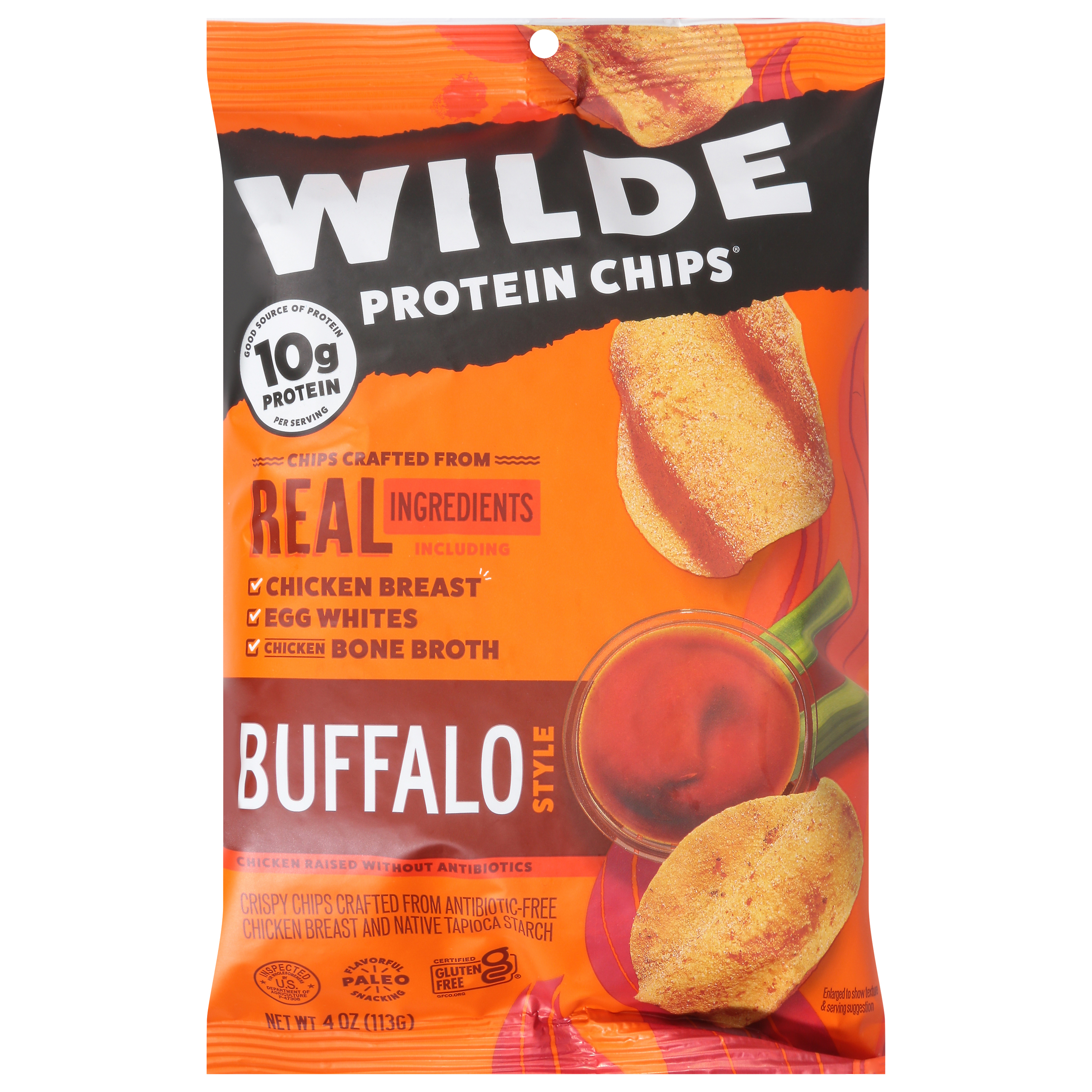 Wilde Buffalo Style Protein Chips