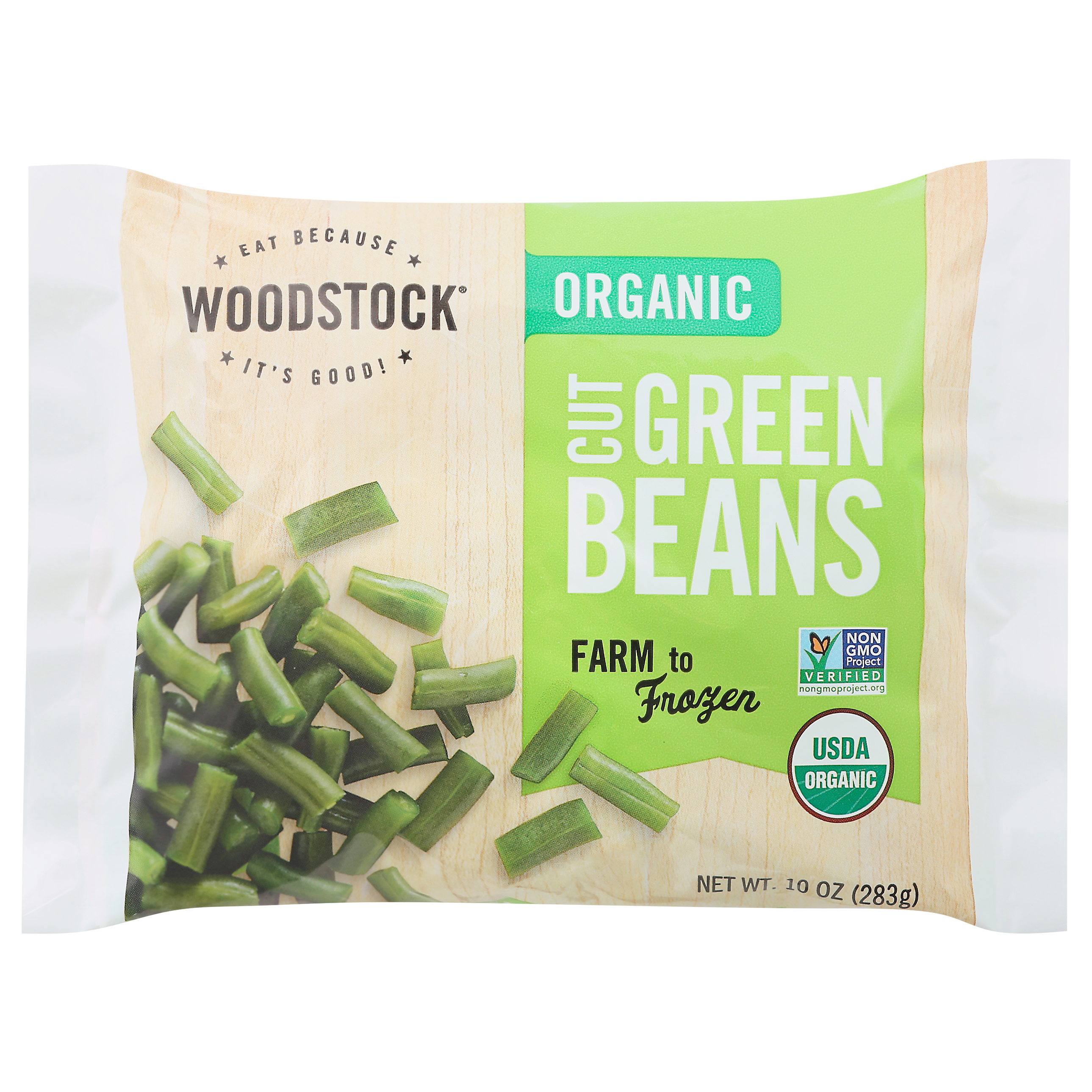 Woodstock Cut Organic Green Beans