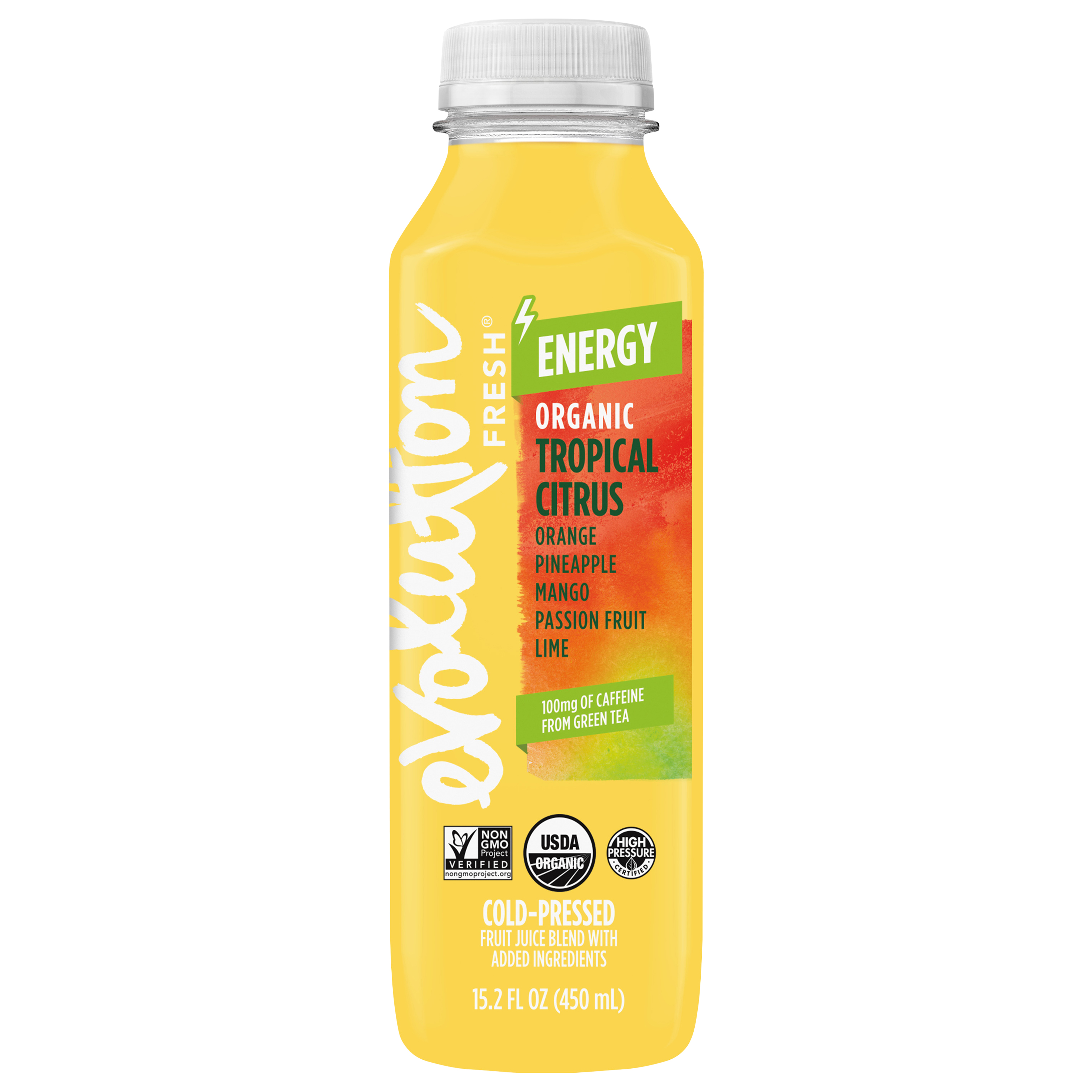 Evolution Fresh® Organic Tropical Citrus Energy Cold-Pressed Vegetable & Fruit Juice Blend 15.2 oz.