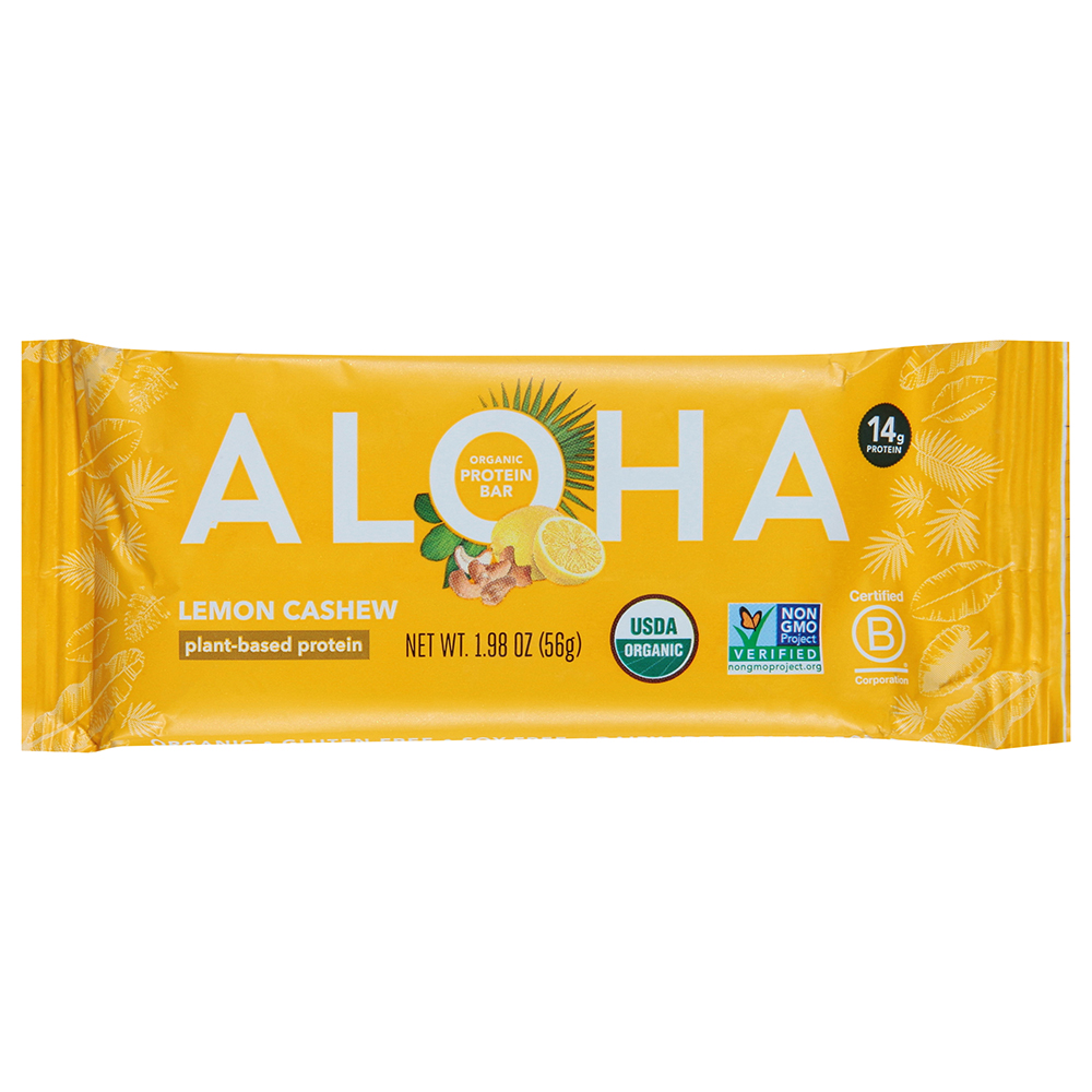 Aloha Lemon Cashew Protein Bar
