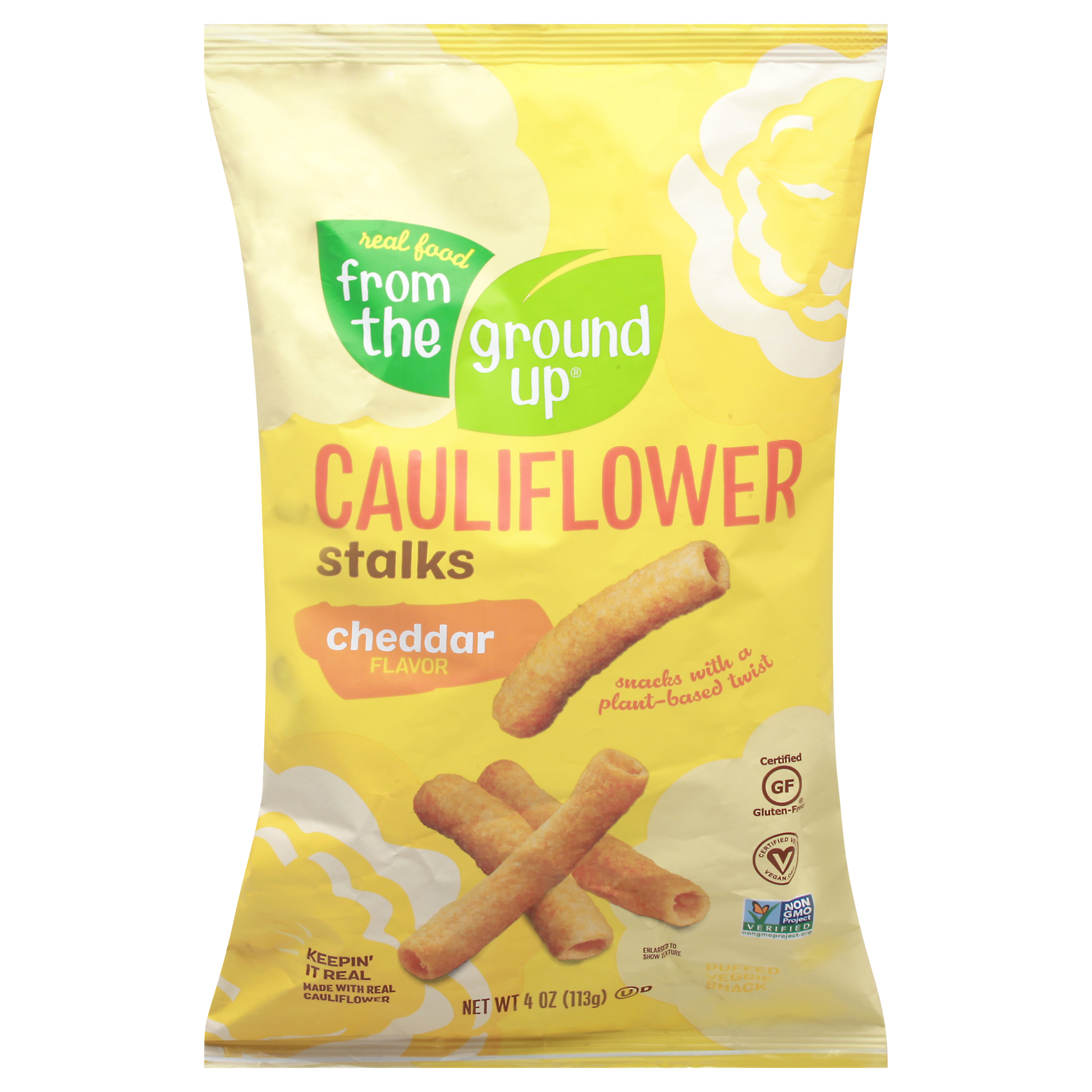 From the Ground Up Cheddar Flavor Cauliflower Stalks