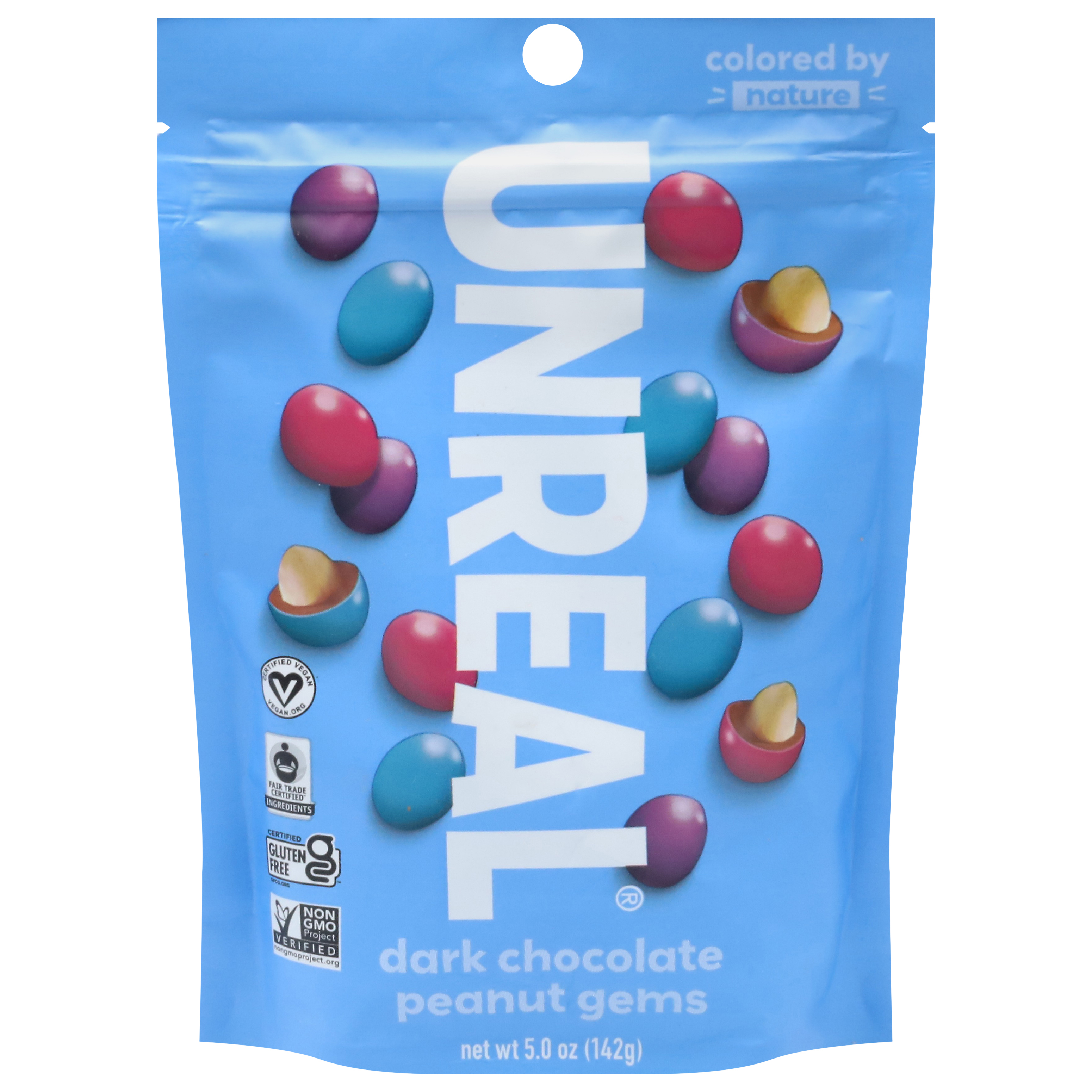 Unreal Dark Chocolate Peanut Gems