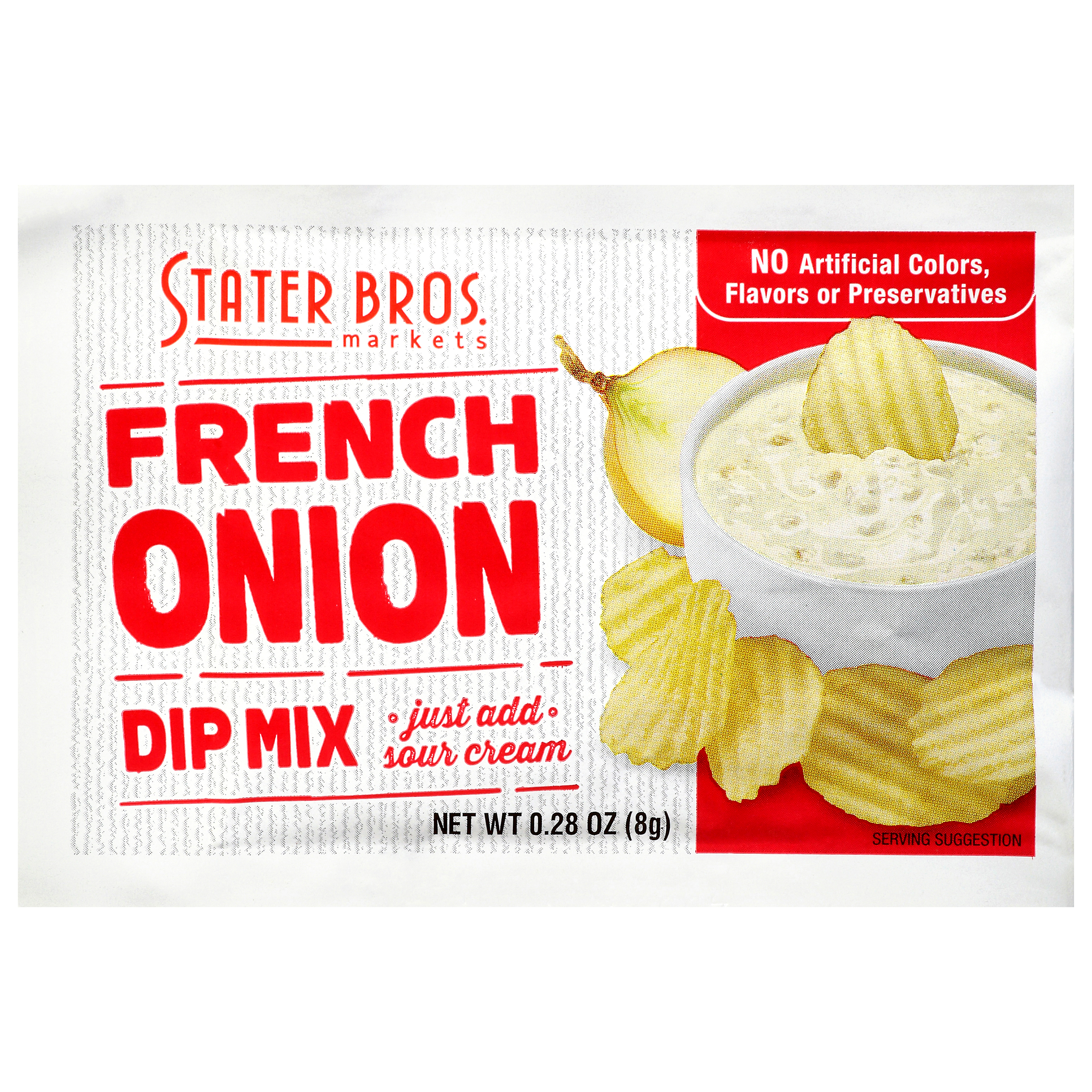Stater Bros. Markets French Onion Dip Mix 0.28 oz