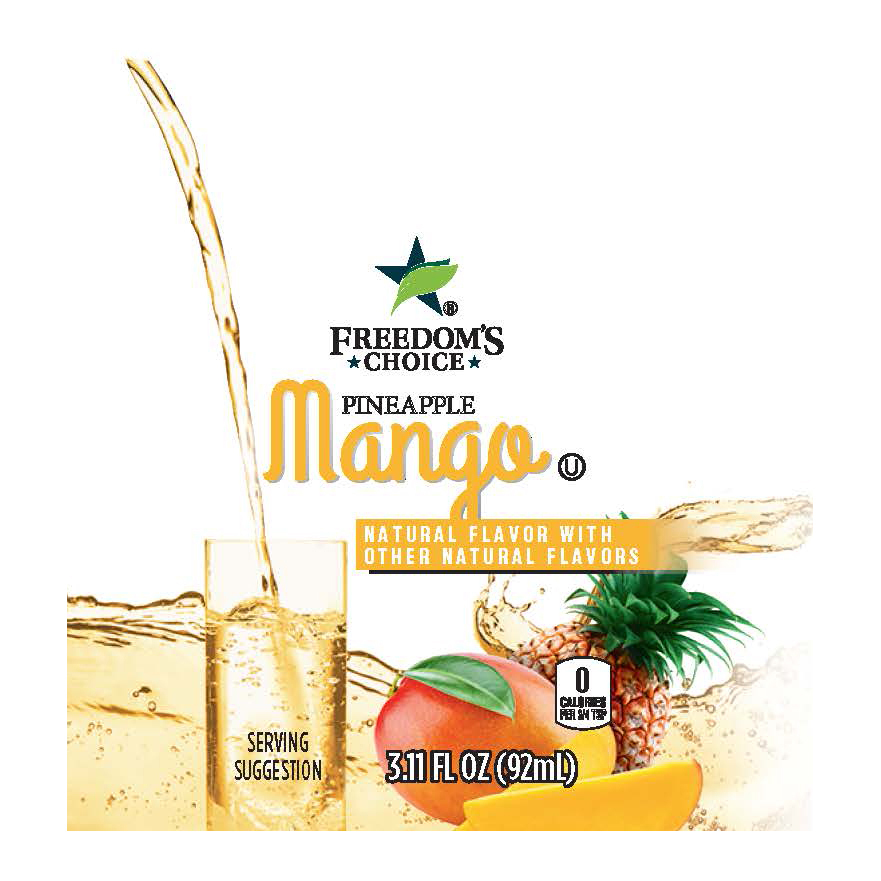 Freedom's Choice Pineapple Mango Liquid Water Enhancer 3.11 fl oz