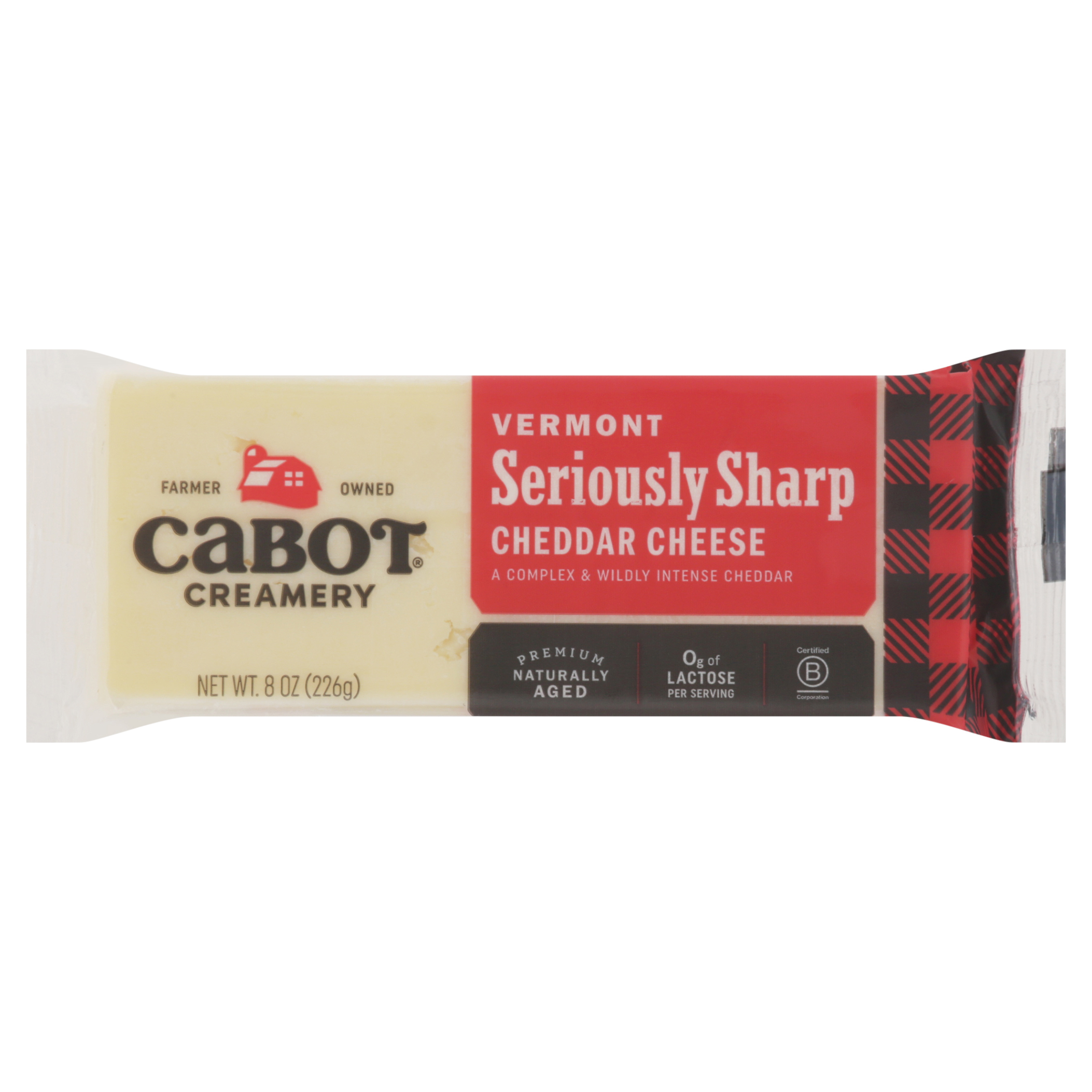 Cabot Creamery Seriously Sharp Vermont Cheddar Cheese