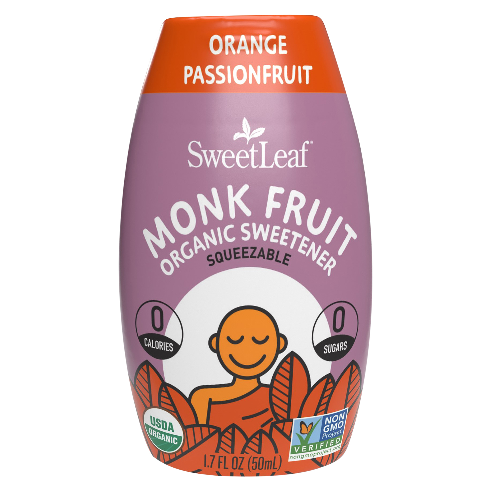 SweetLeaf Organic Monk Fruit Orange Passionfruit Sweetener