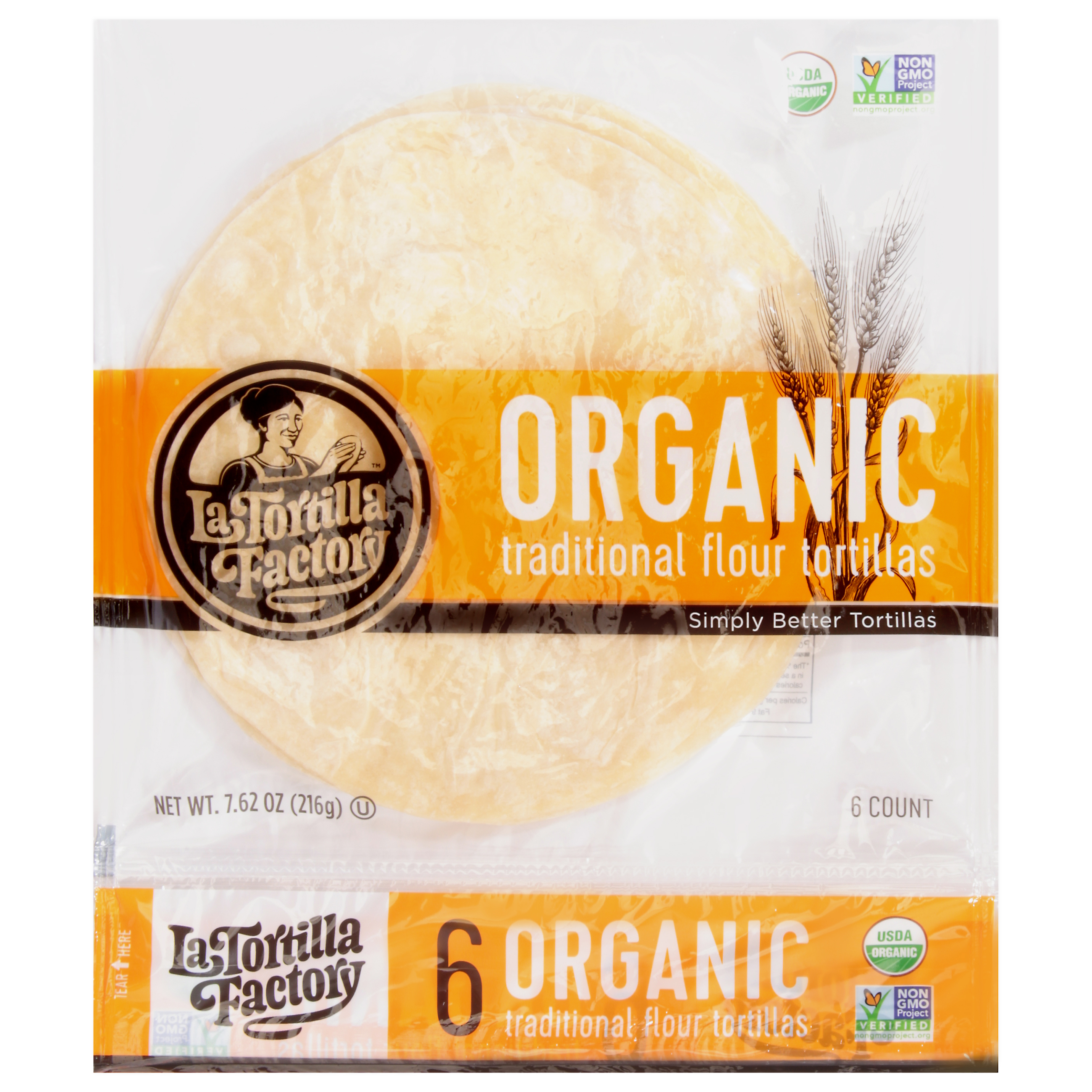 La Tortilla Factory Traditional Flour Tortillas