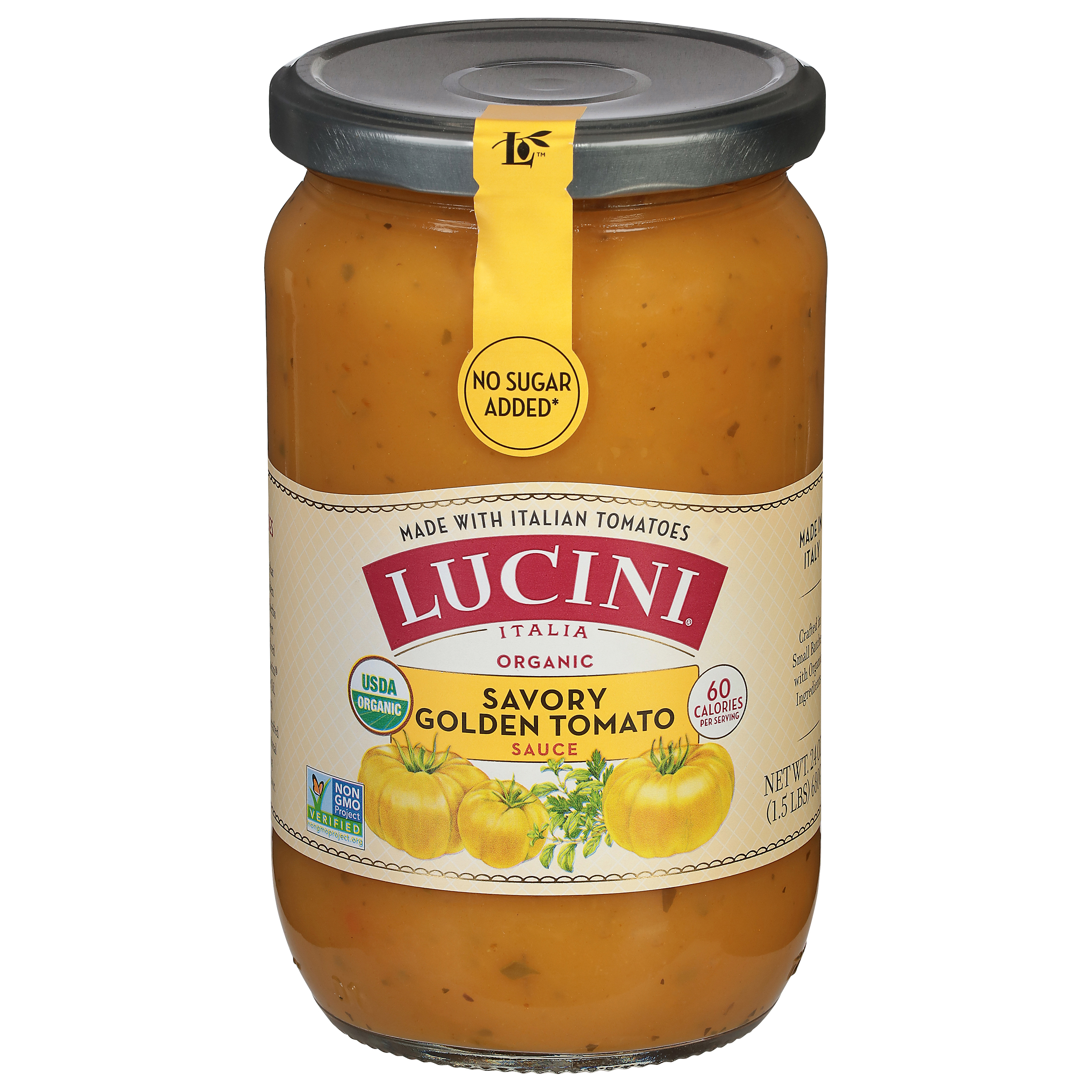 Lucini Organic Savory Golden Tomato Sauce