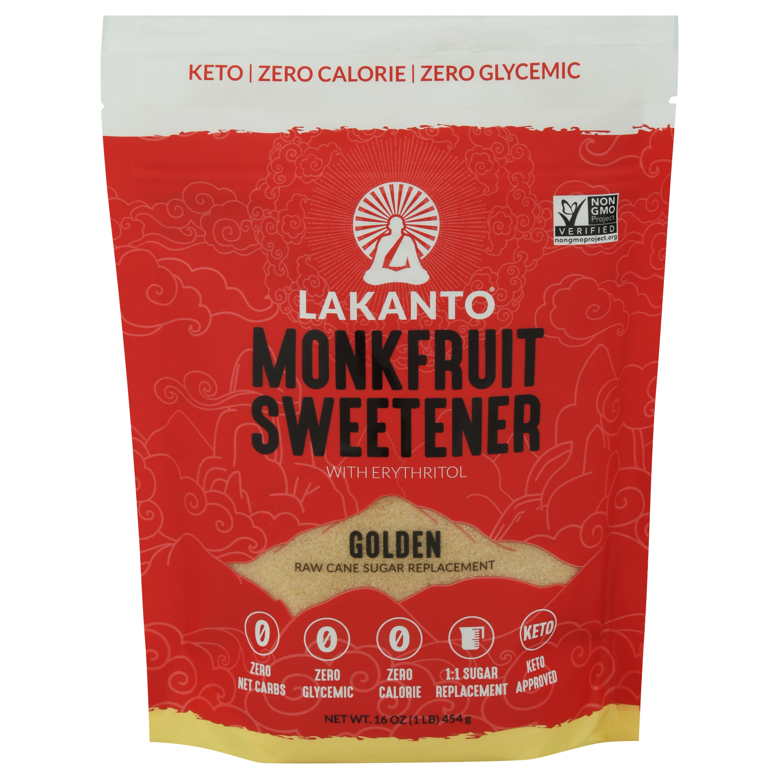 Lakanto Golden Monk Fruit Sweetener with Erythritol