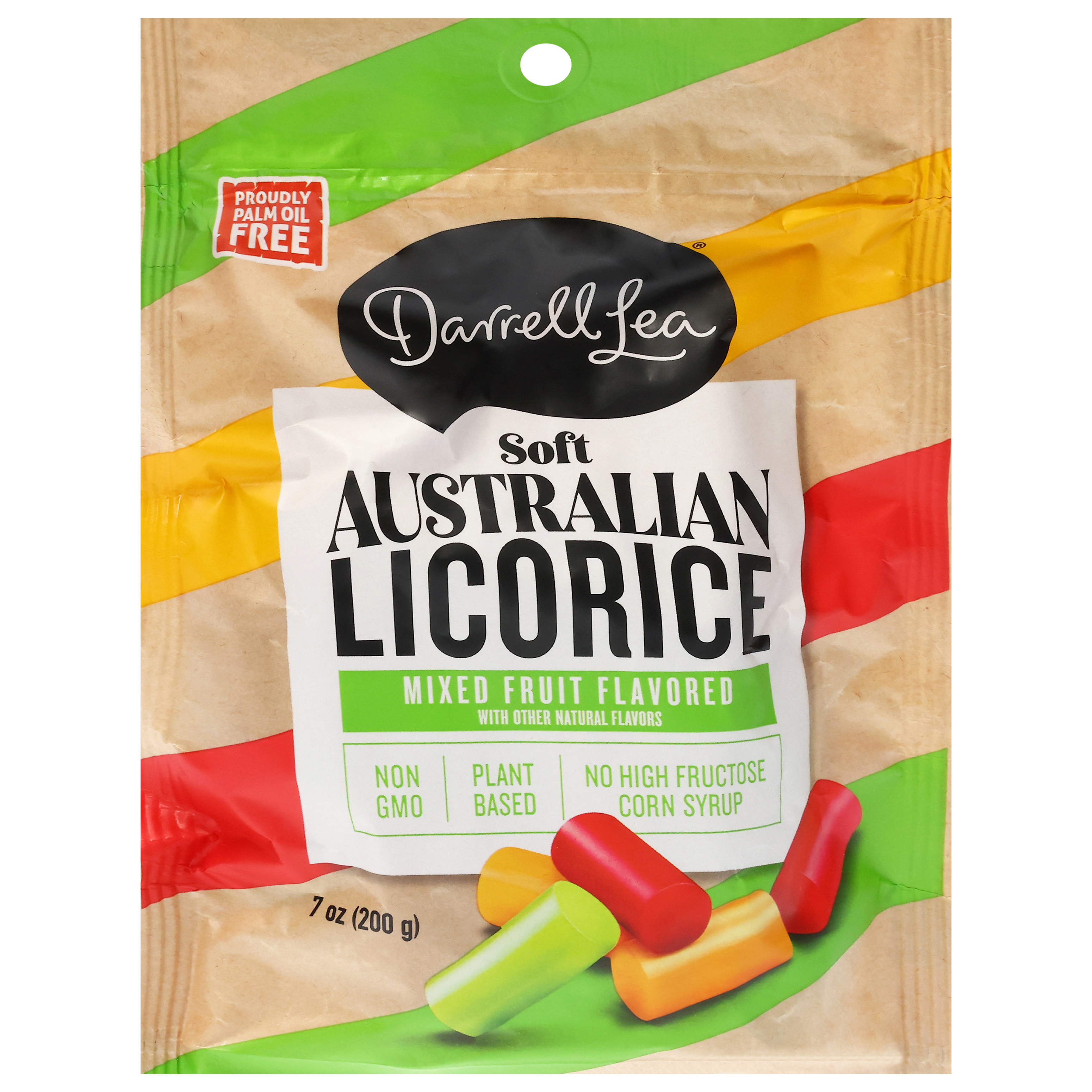 Darell Lea Soft Australian Mixed Fruit Flavored Licorice