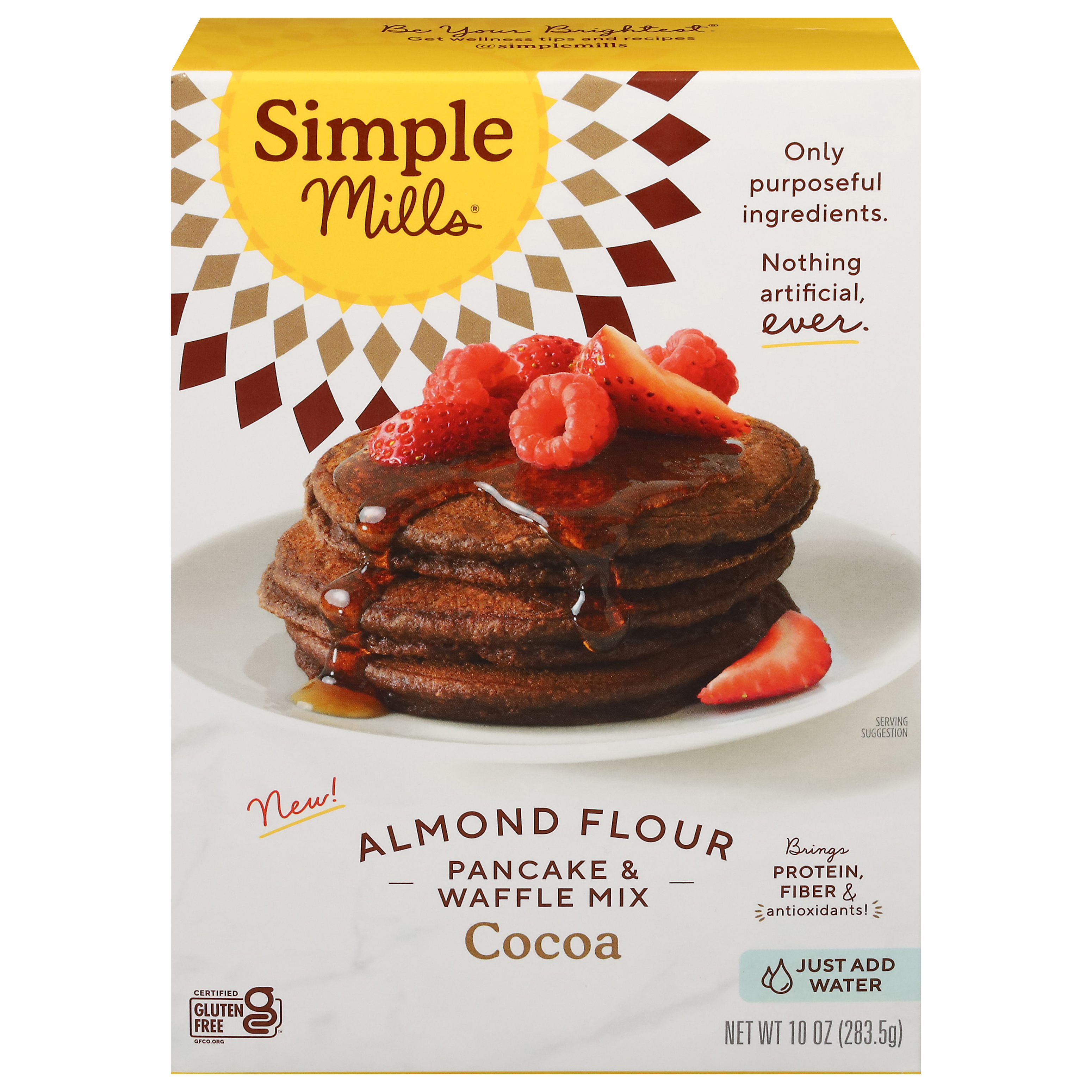 Simple Mills Almond Flour Cocoa Pancake & Waffle Mix
