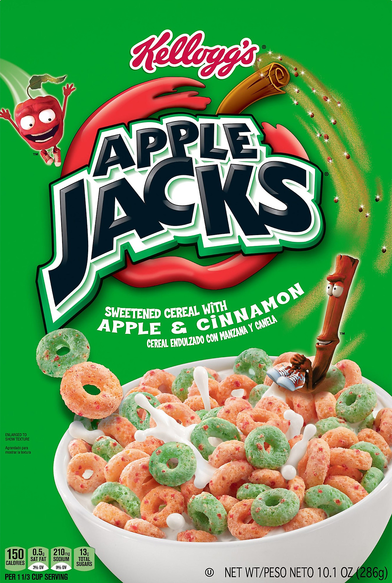 Apple Jacks Apple & Cinnamon Cereal 10.1 oz