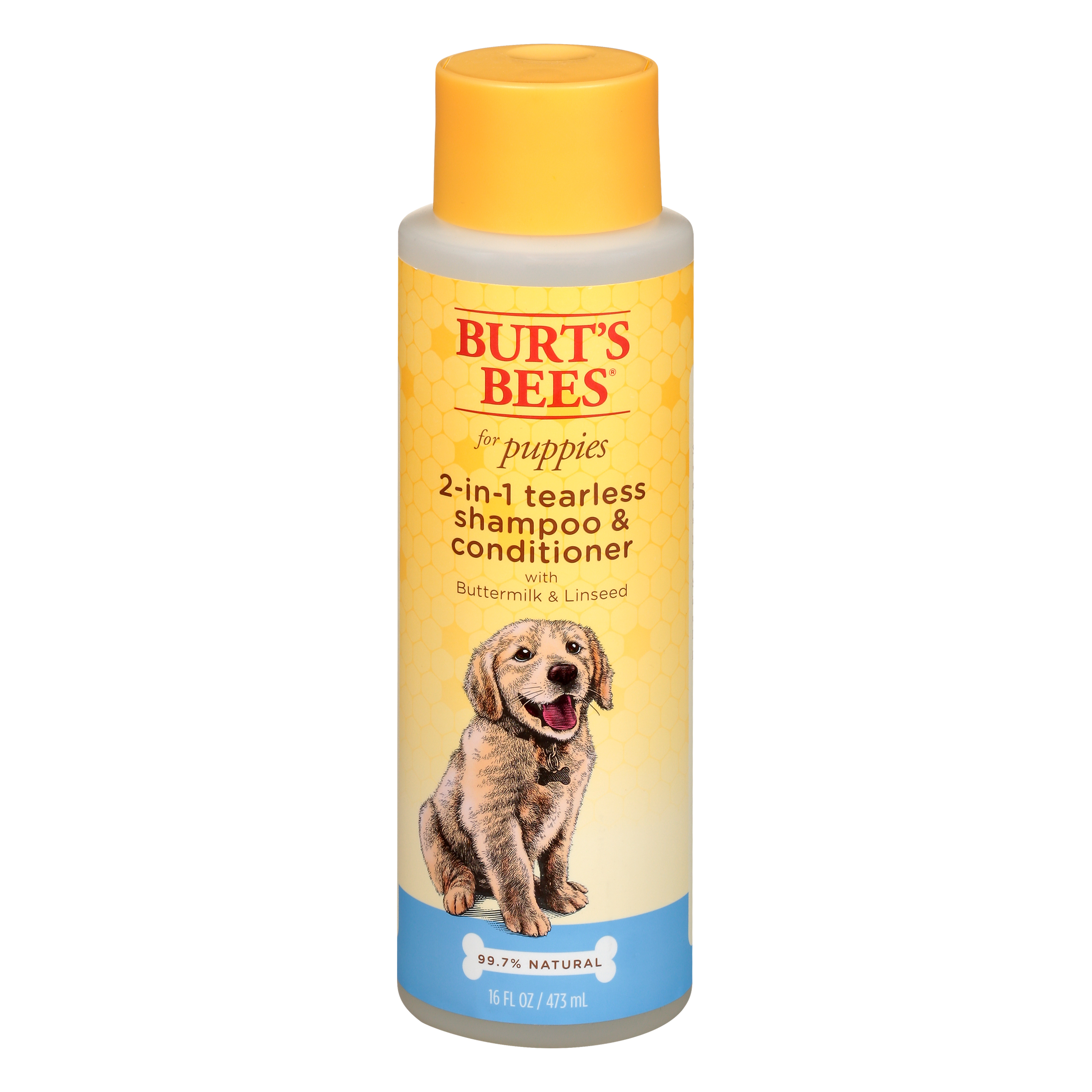 Burts Bees For Puppies 2-in-1 Tearless with Buttermilk & Linseed Shampoo & Conditioner