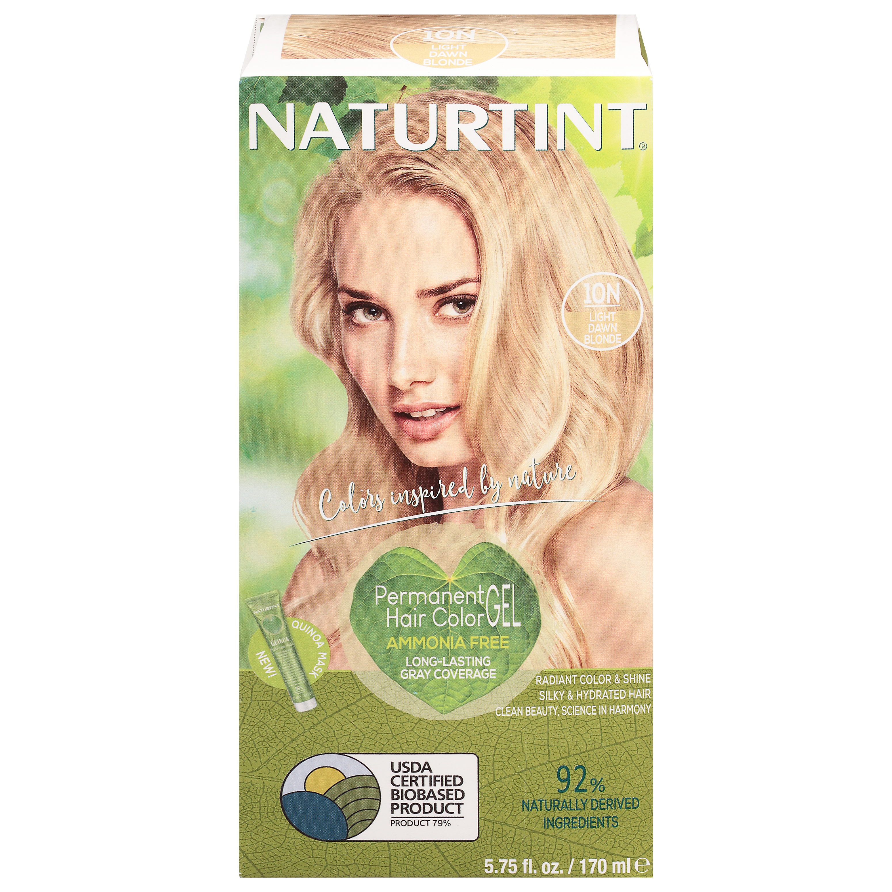 Naturtint Light Dawn Blonde 10N Permanent Hair Color Gel