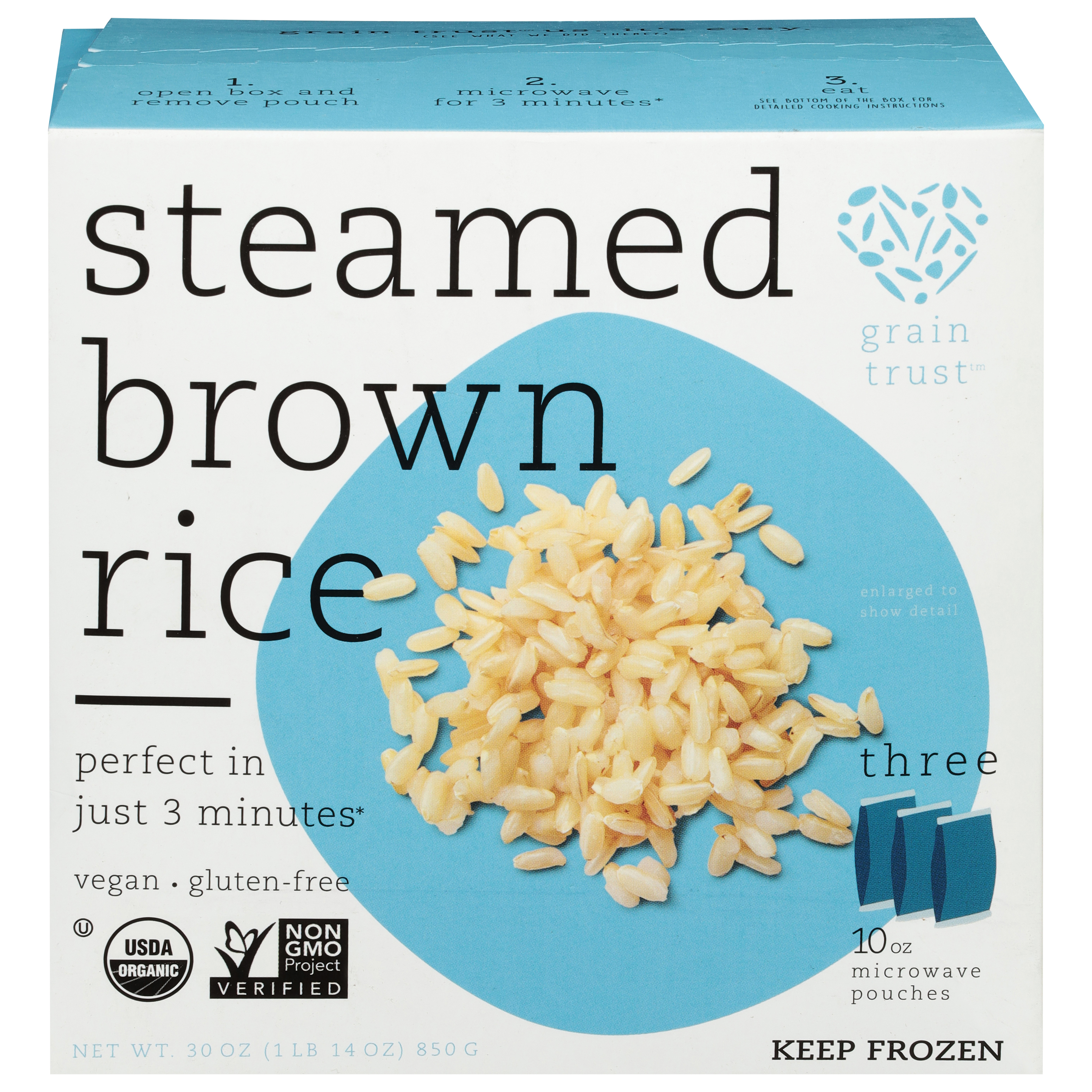 Grain Trust Steamed Brown Rice