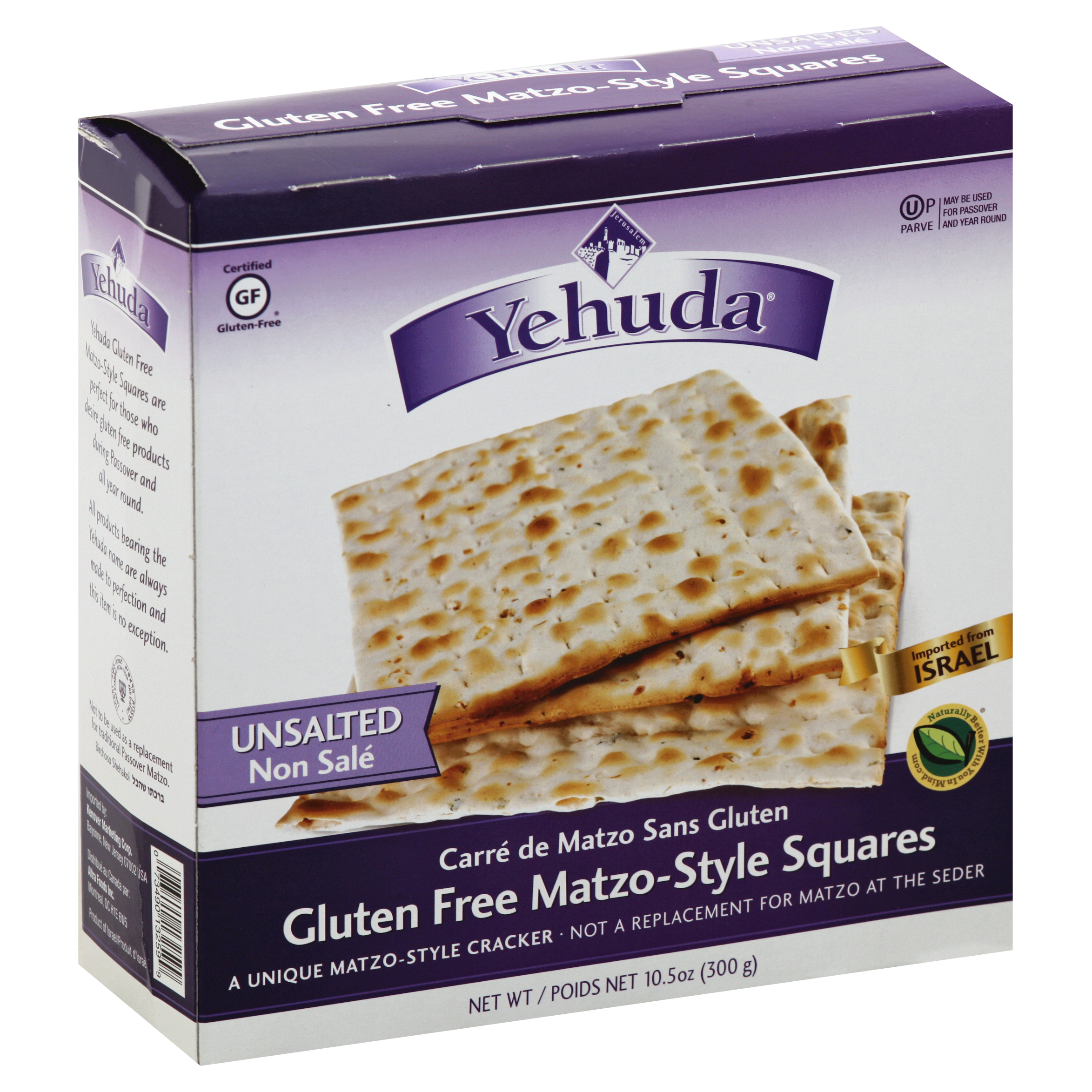 Yehuda Matzos Matzo-Style Squares
