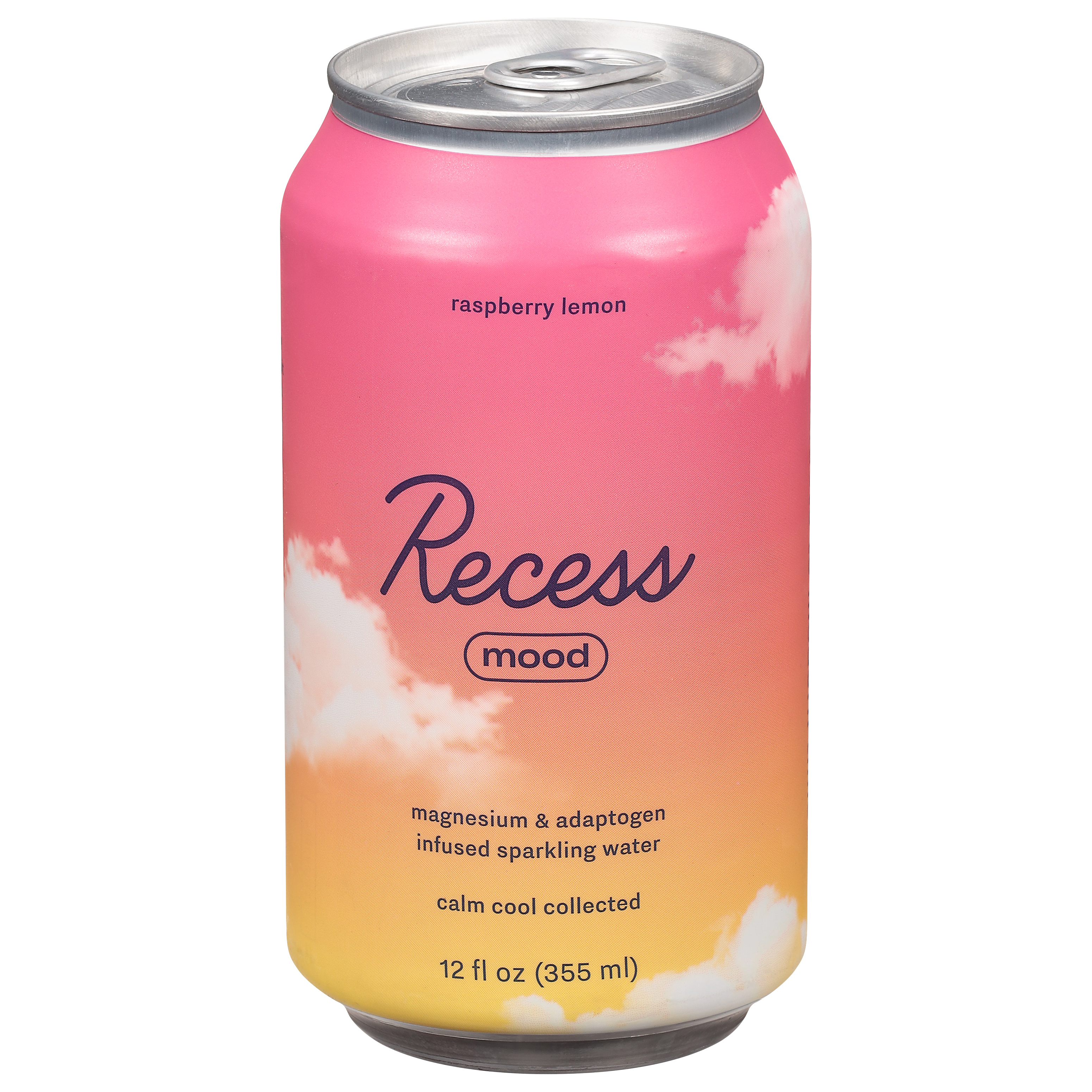Recess Mood Raspberry Lemon Sparkling Water