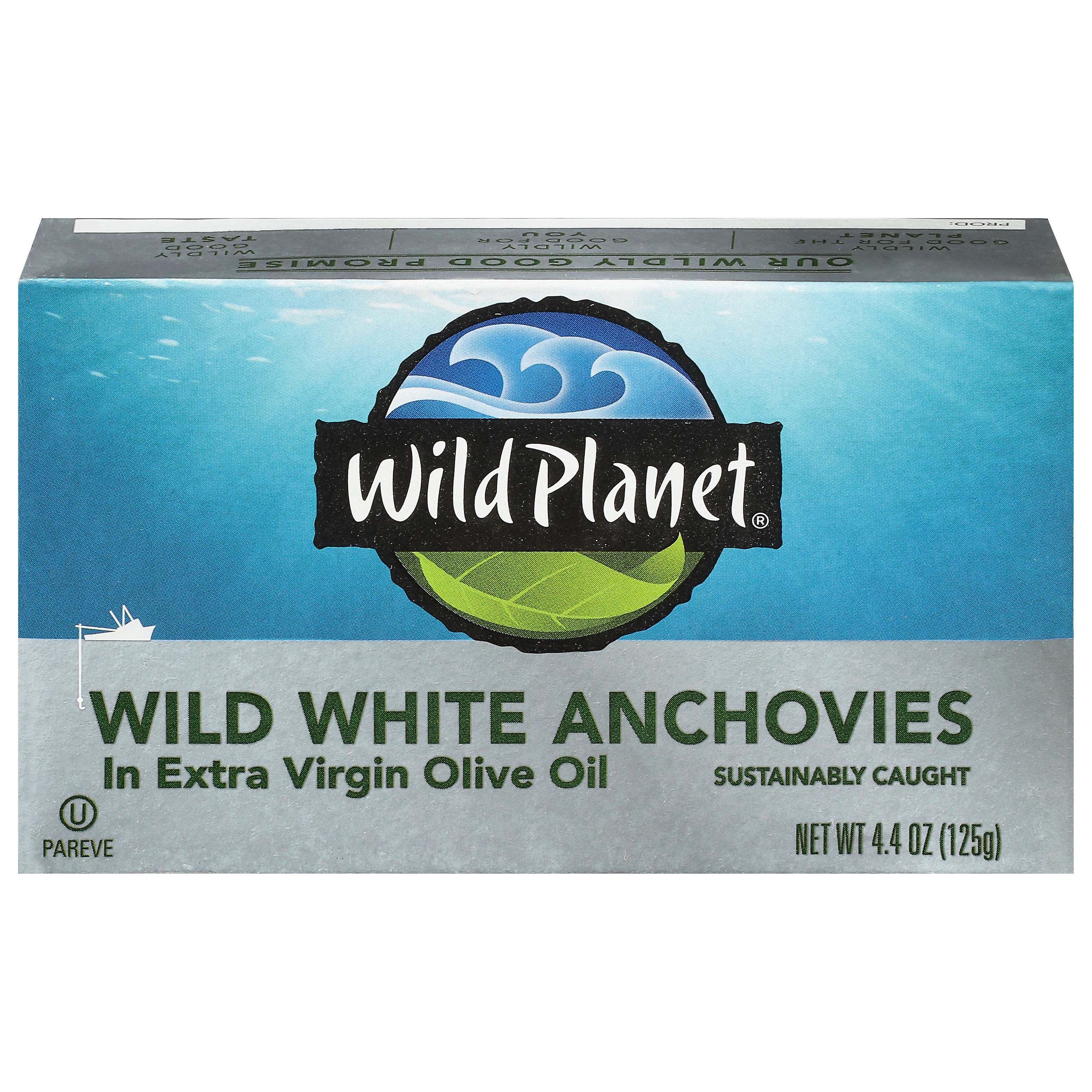 Wild Planet Wild White Anchovies in Extra Virigin Olive Oil