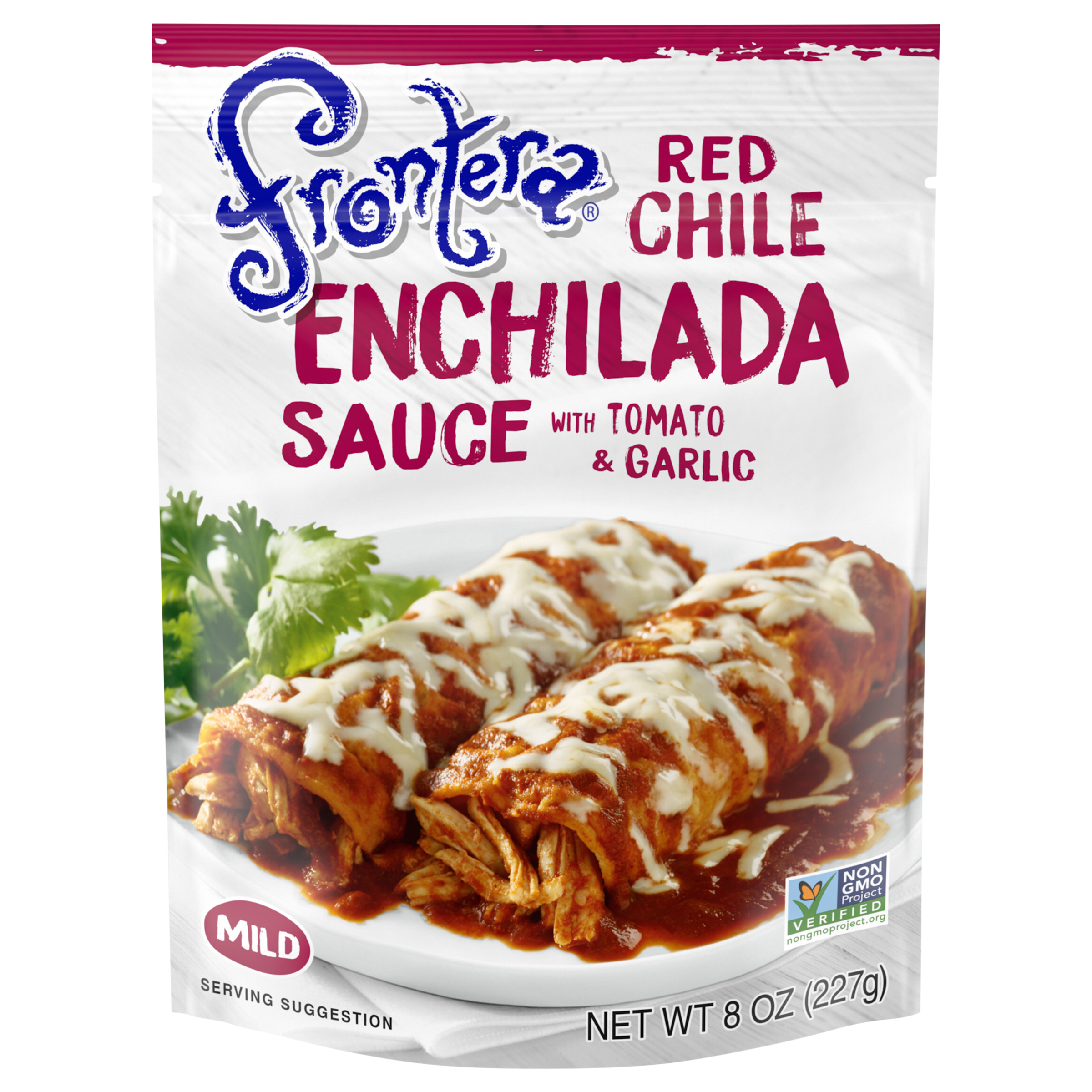 Frontera Red Chile Mild Enchilada Sauce with Roasted Tomato and Garlic,