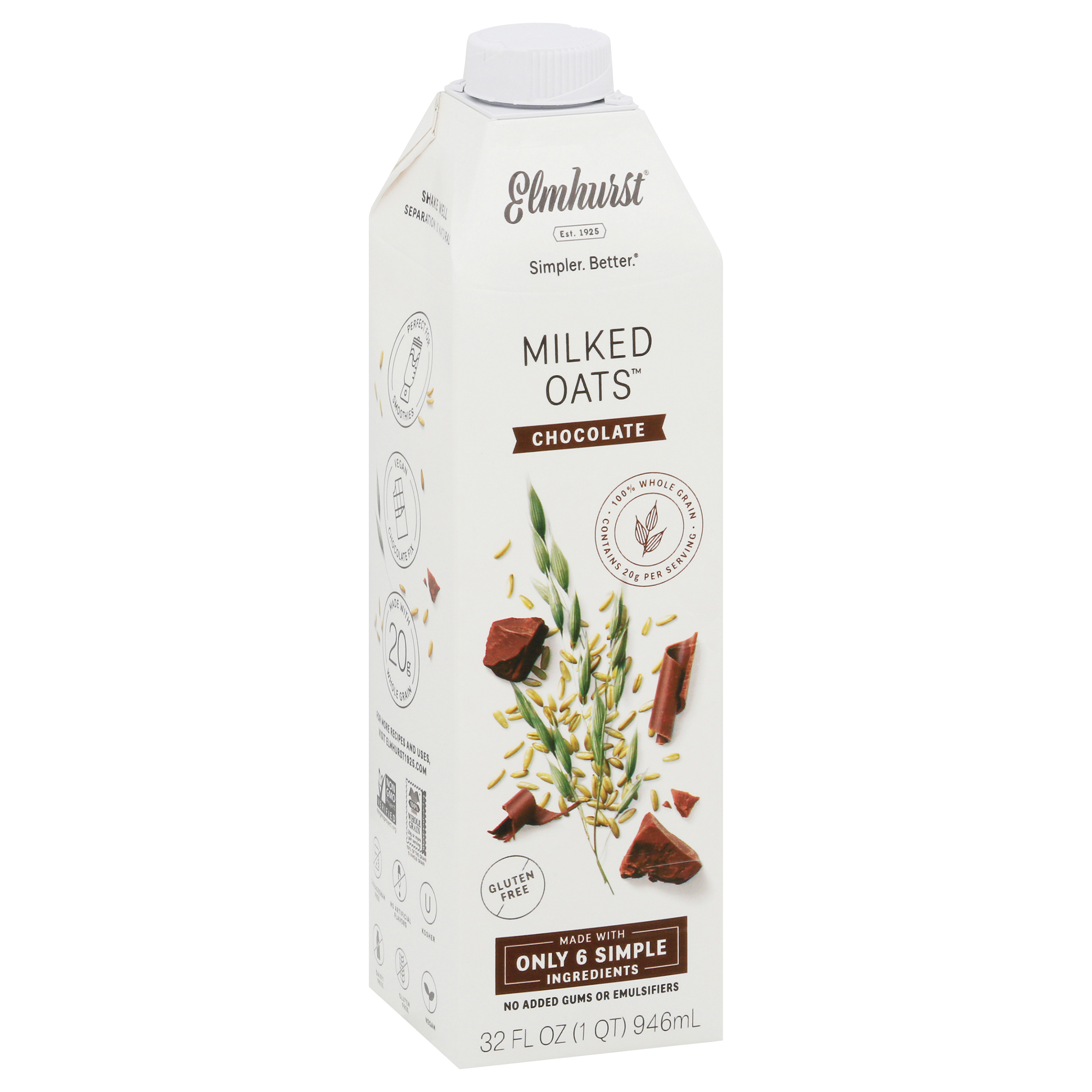 Elmhurst Chocolate Milked Oats